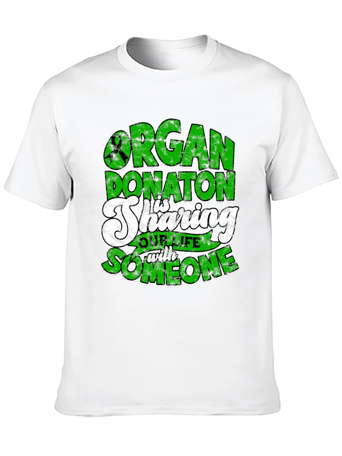 Organ Donation Awareness Graphic T-Shirt - 10