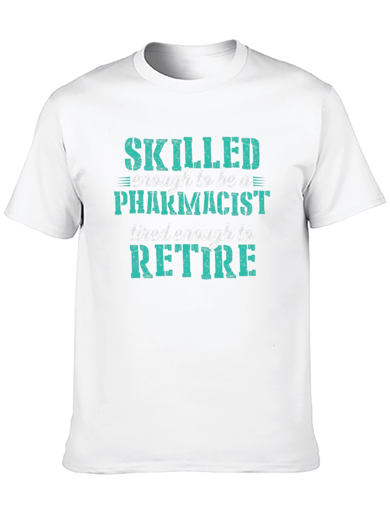 Black Skilled Pharmacist Ready to Retire Graphic Tee view 10