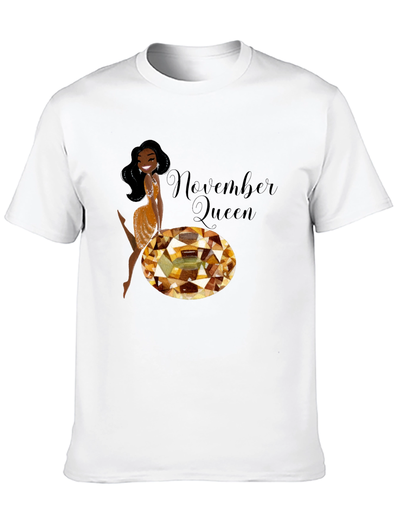 Black November Queen Graphic Tee view 10