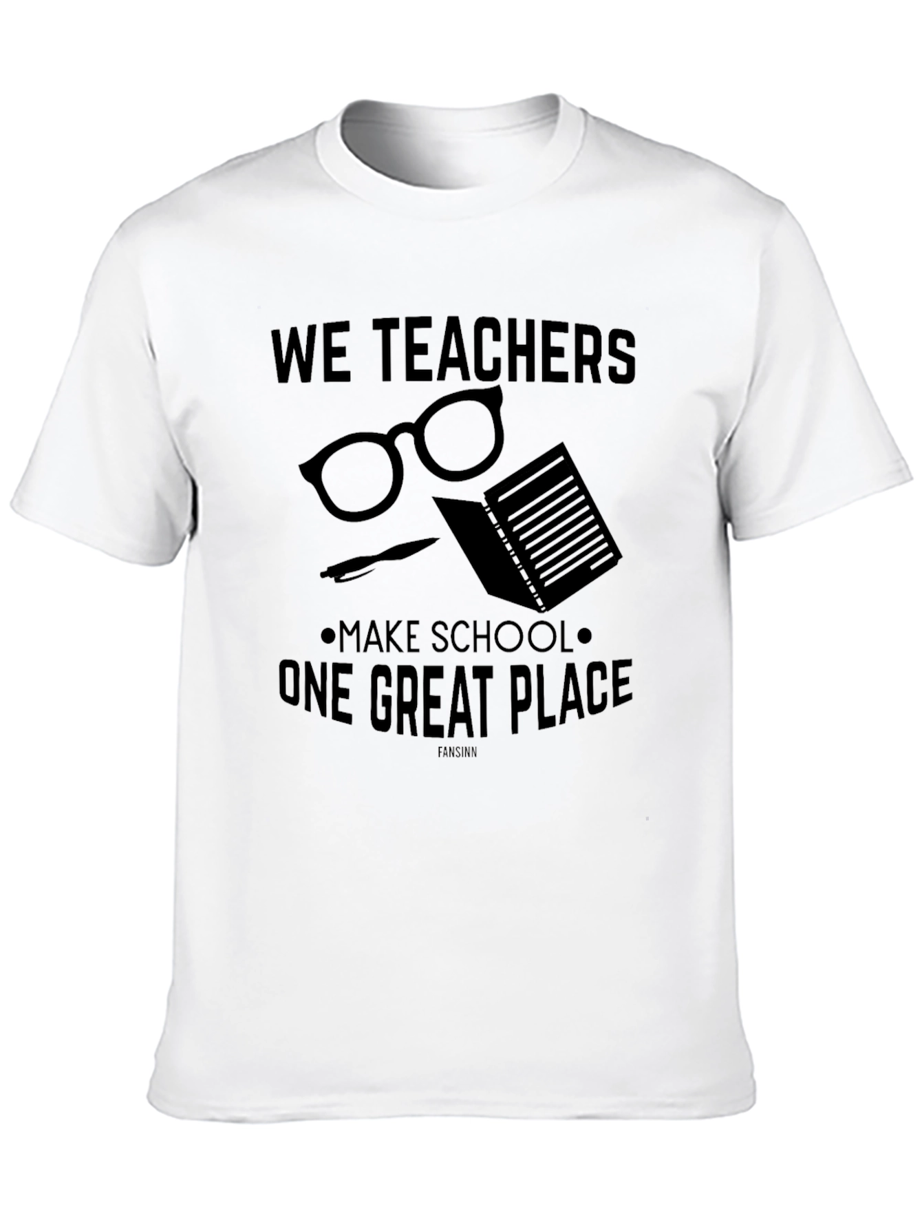 Black We Teachers Make School Great T-Shirt view 10