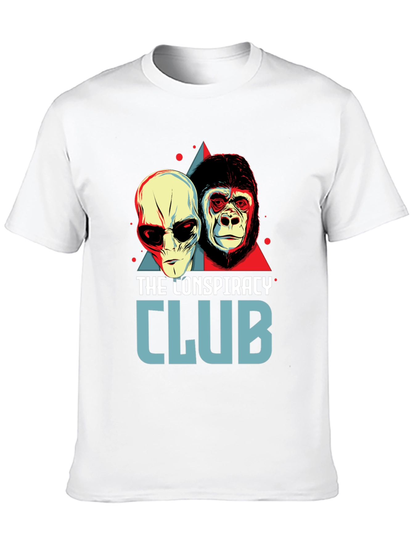 Black Conspiracy Club Graphic T-Shirt view 10