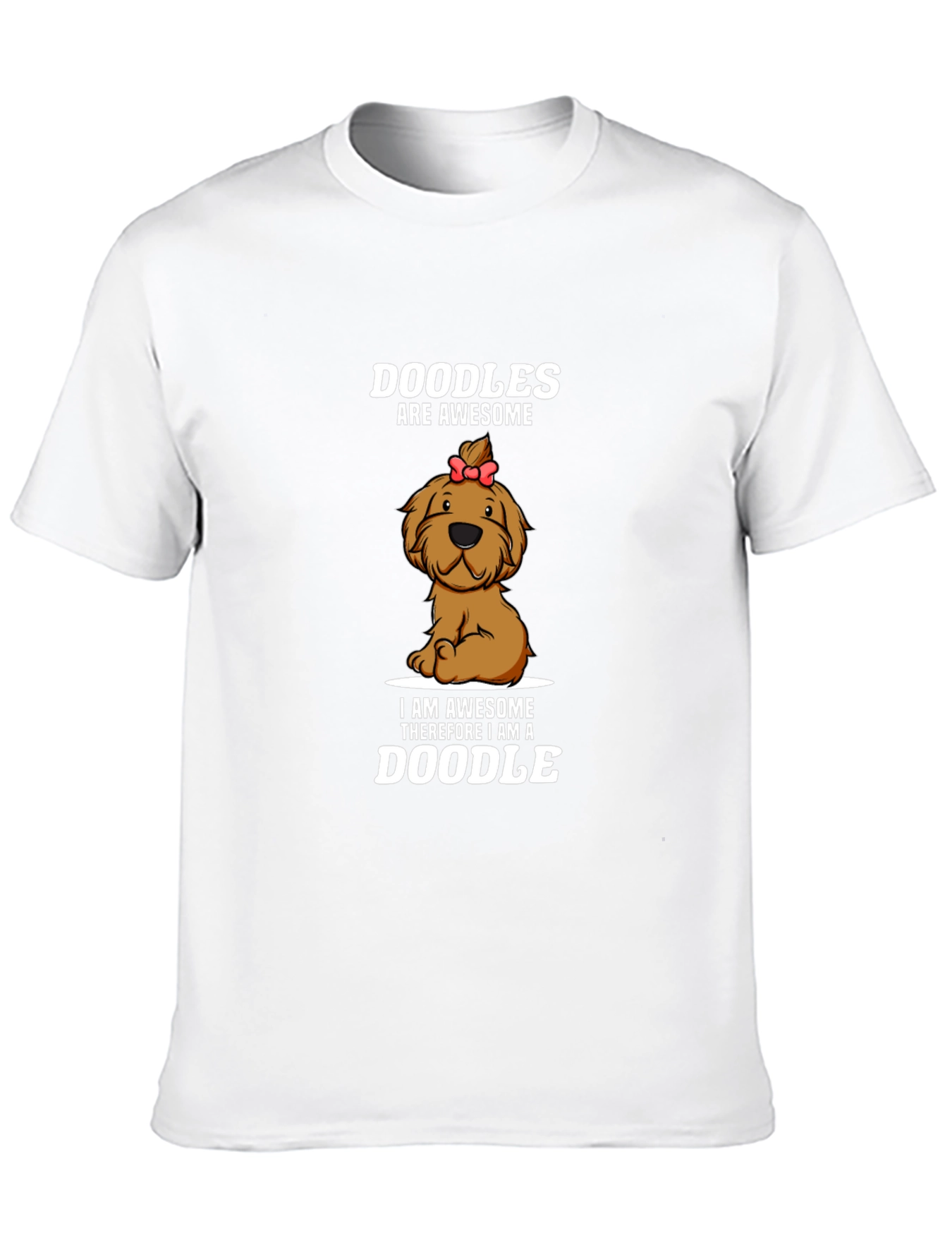 Black Doodles Are Awesome Graphic Tee - Dog Lover Gift view 10