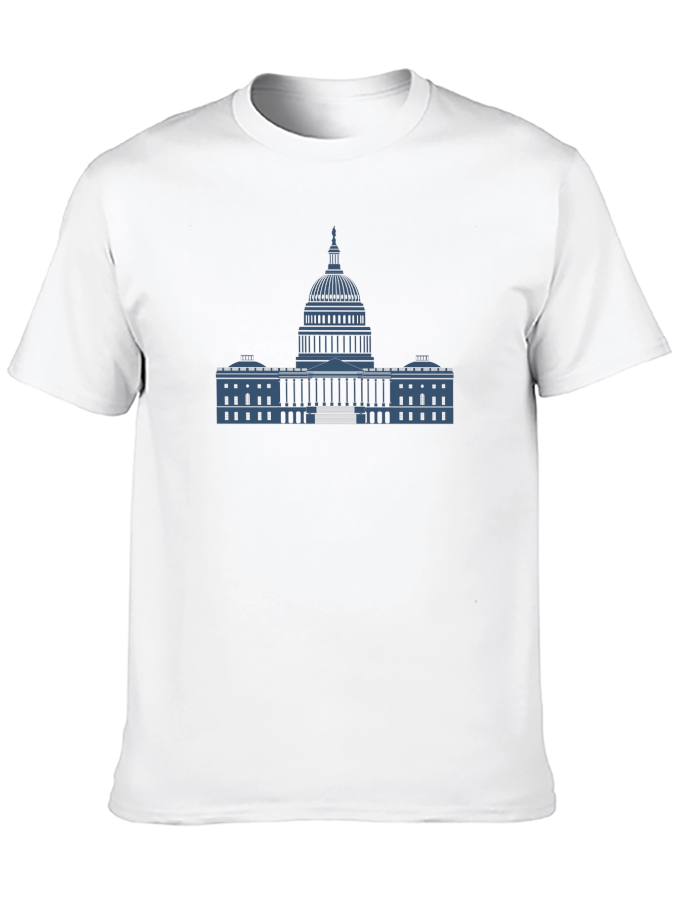 Black Capitol Building Graphic T-Shirt view 10