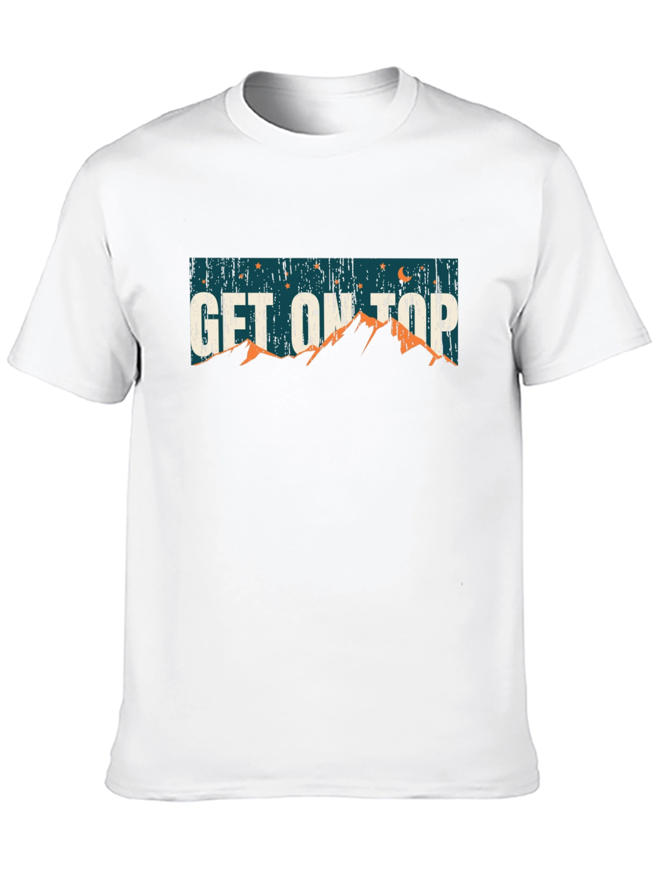 Black Get on Top Black Graphic T-Shirt view 10