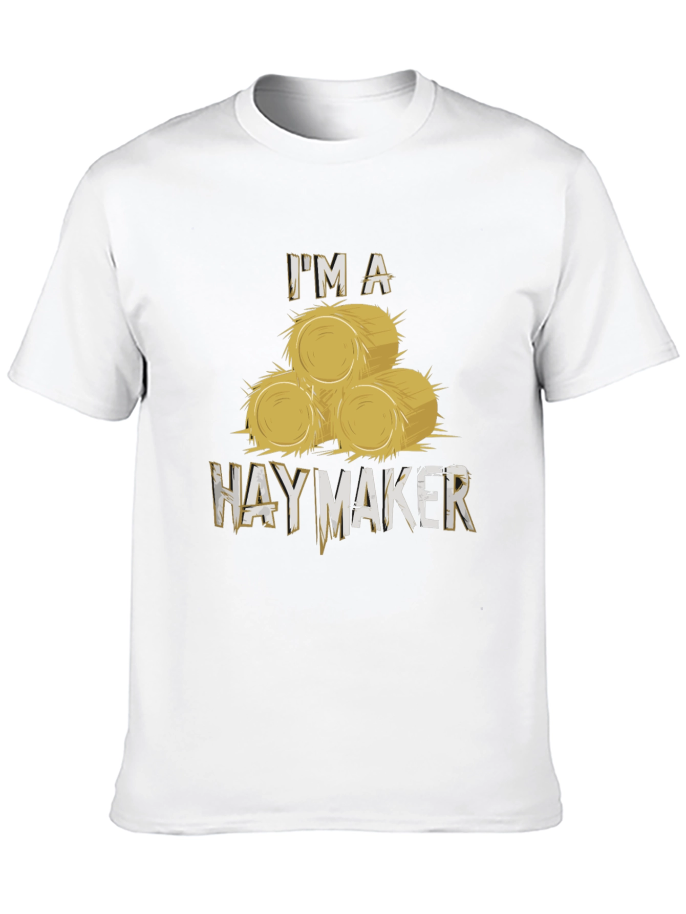 Black I'm A Hay Maker Black T-Shirt view 10