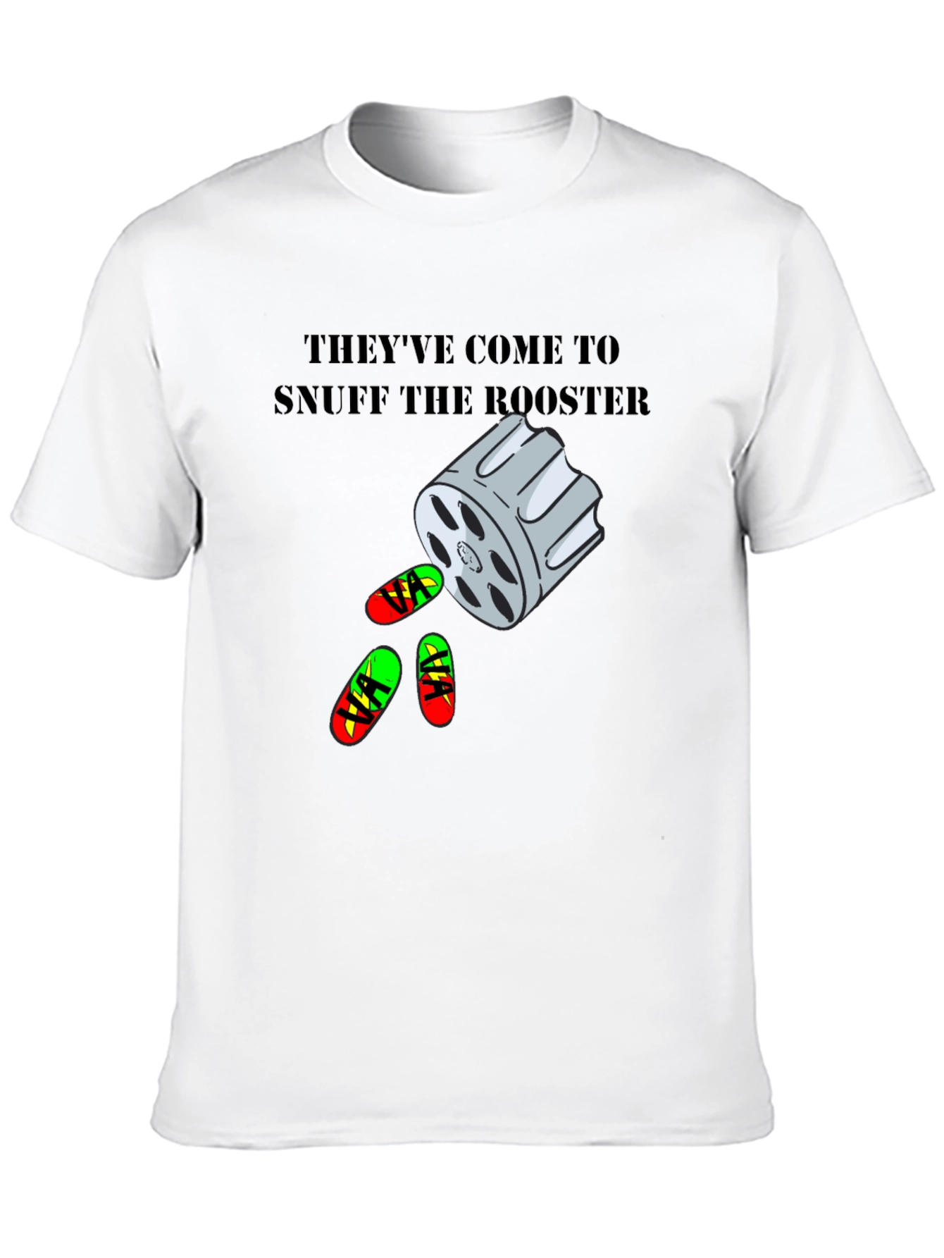 Black Snuff the Rooster Graphic Tee view 10