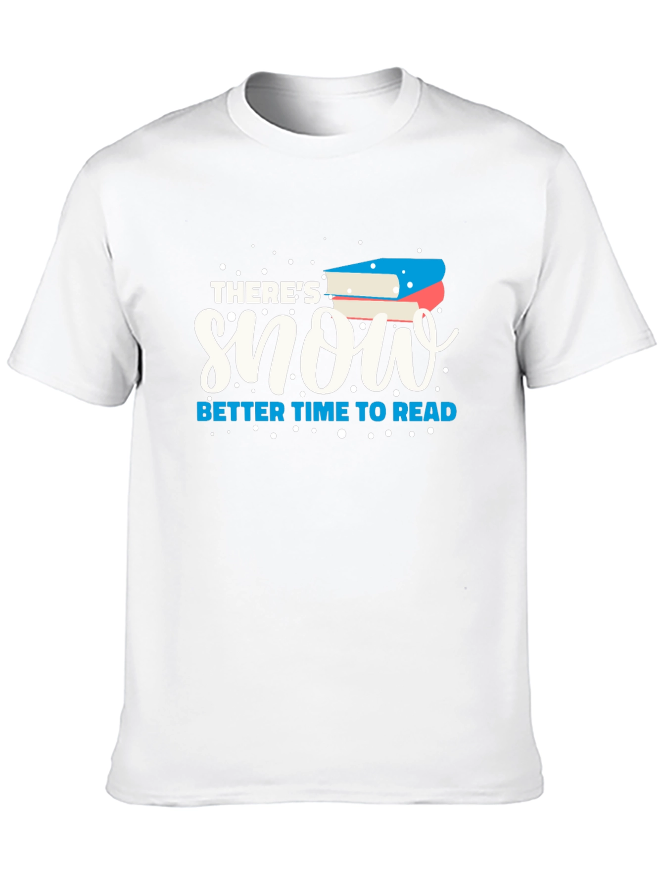 Black Snow Better Time To Read Black T-Shirt view 10