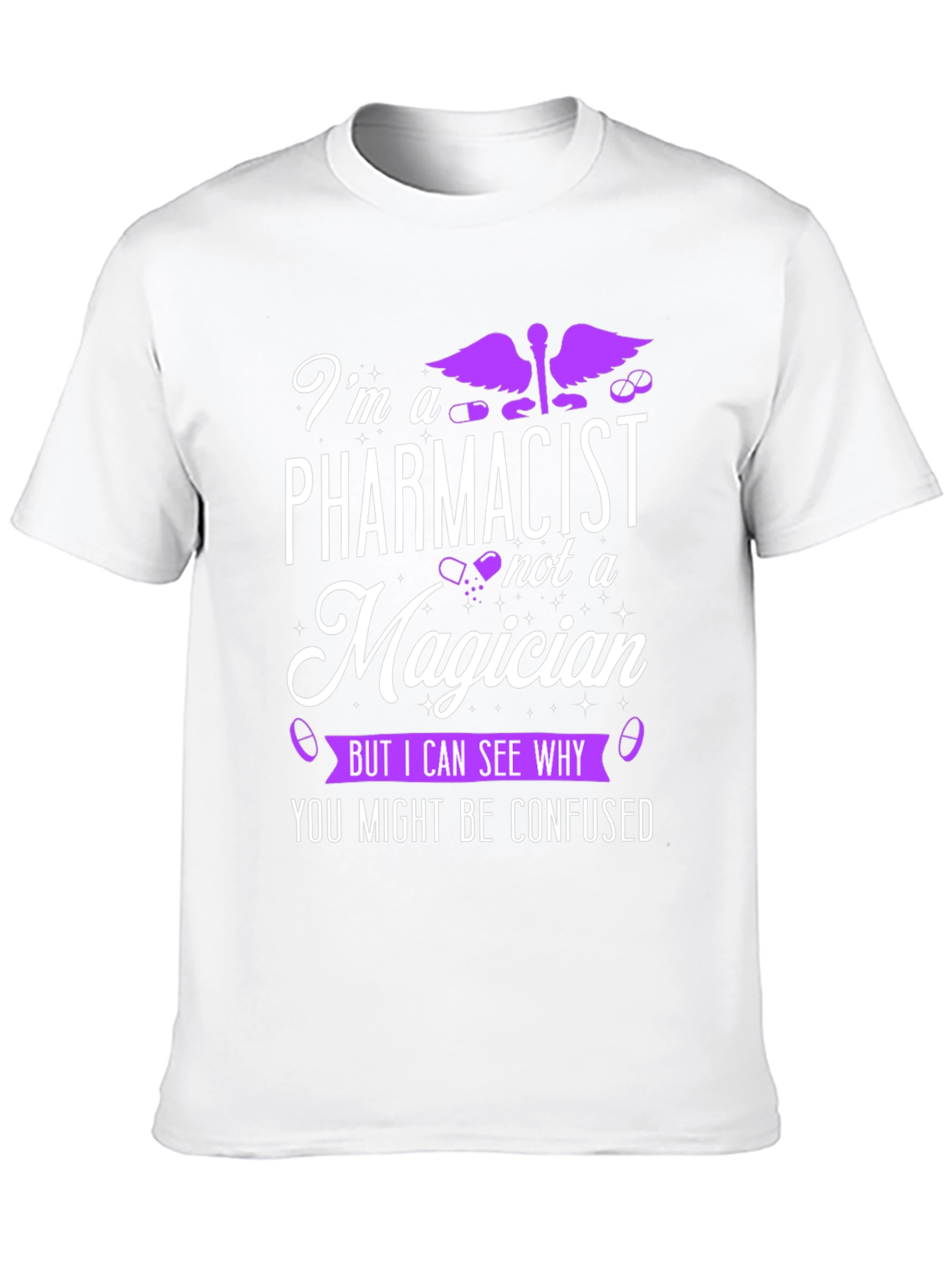 Black Pharmacist Magician Funny T-Shirt view 10