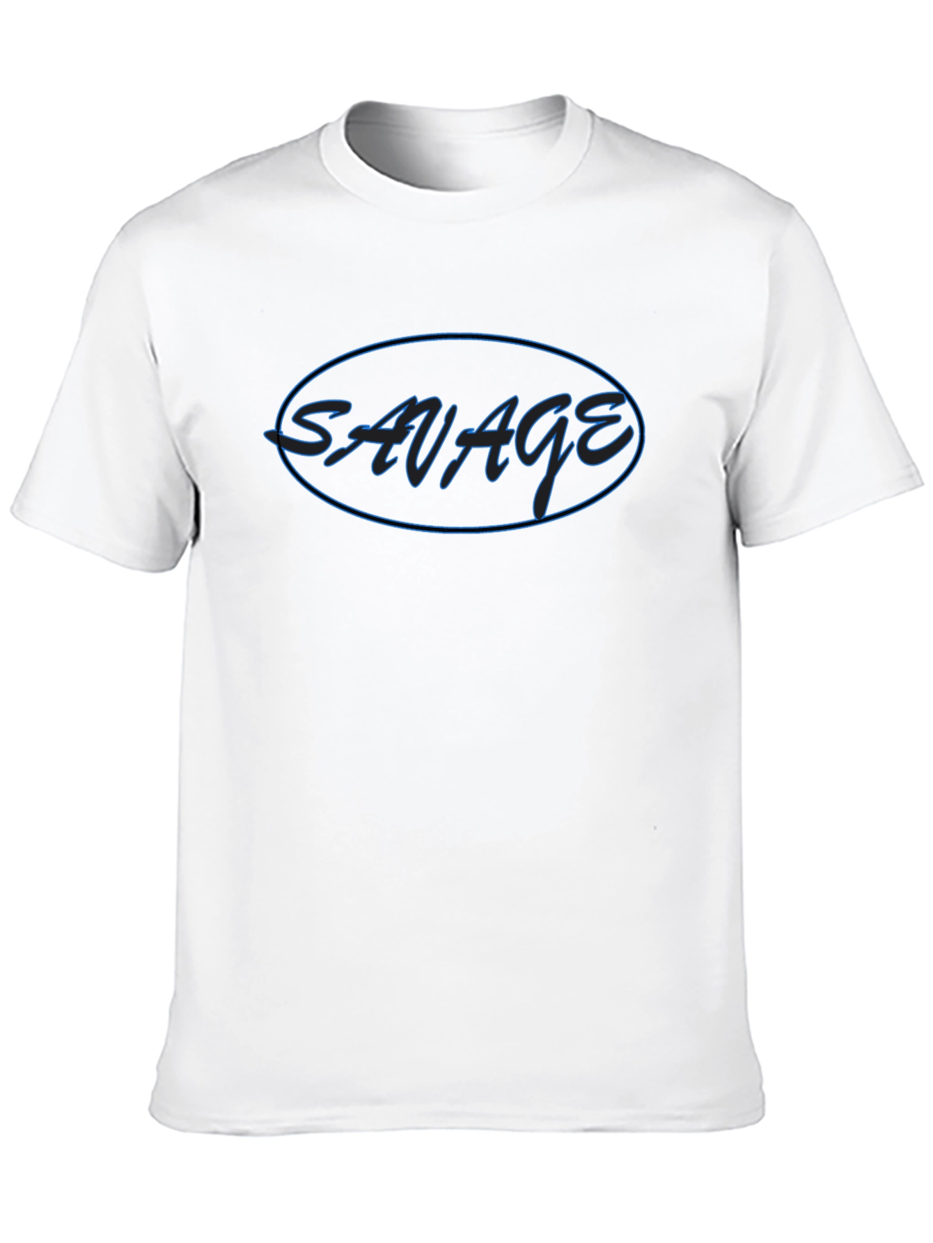 Black Savage Graphic T-Shirt - Men's Casual Tee view 10