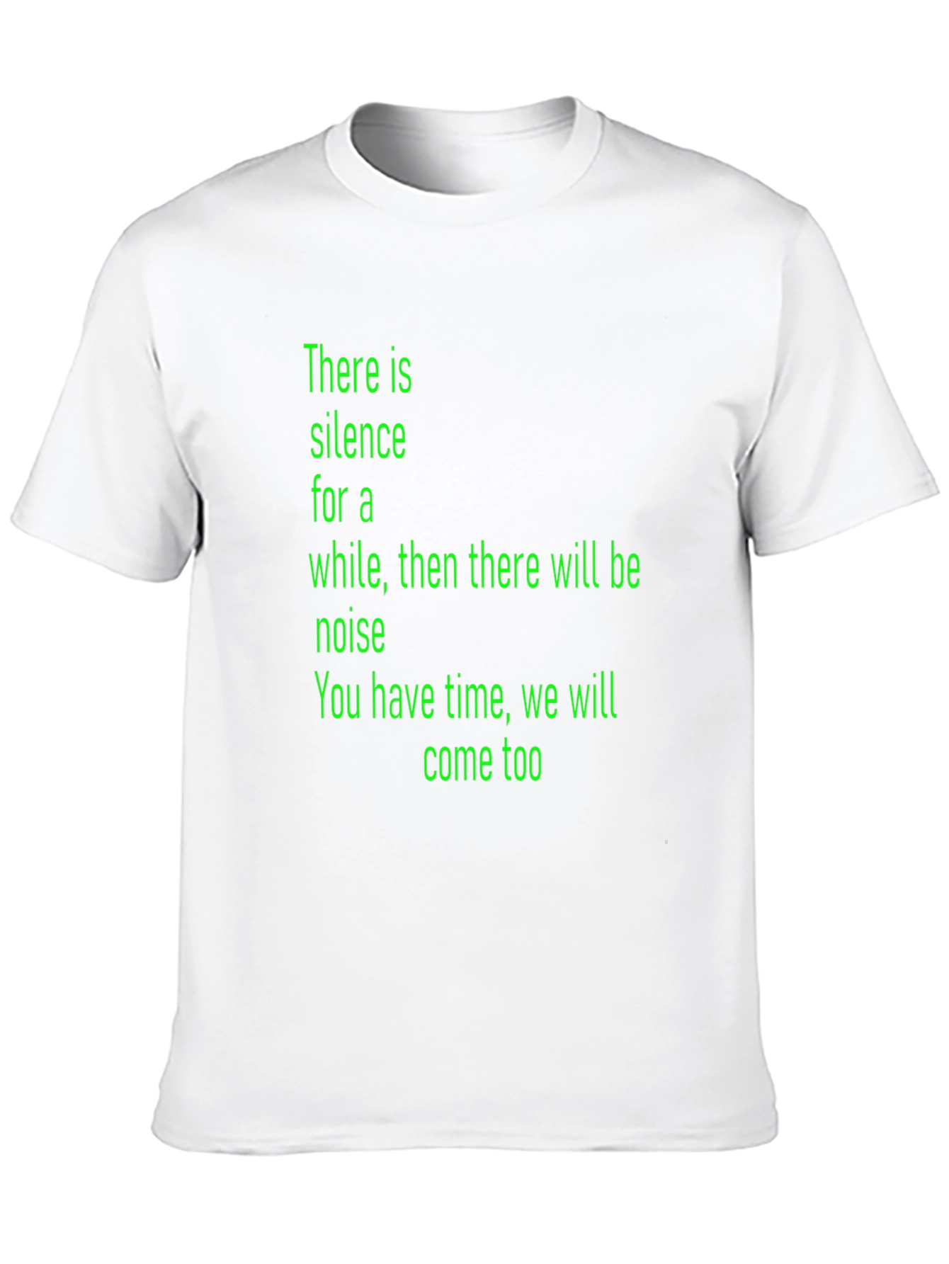 Black Silence & Noise Graphic Tee - Black view 10