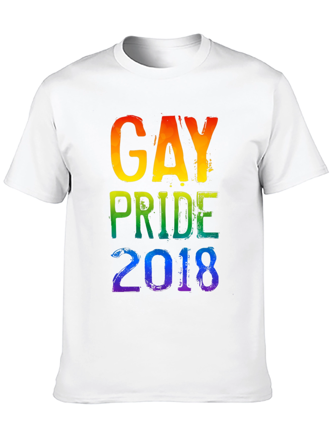 Black Gay Pride 2018 Rainbow T-Shirt view 10