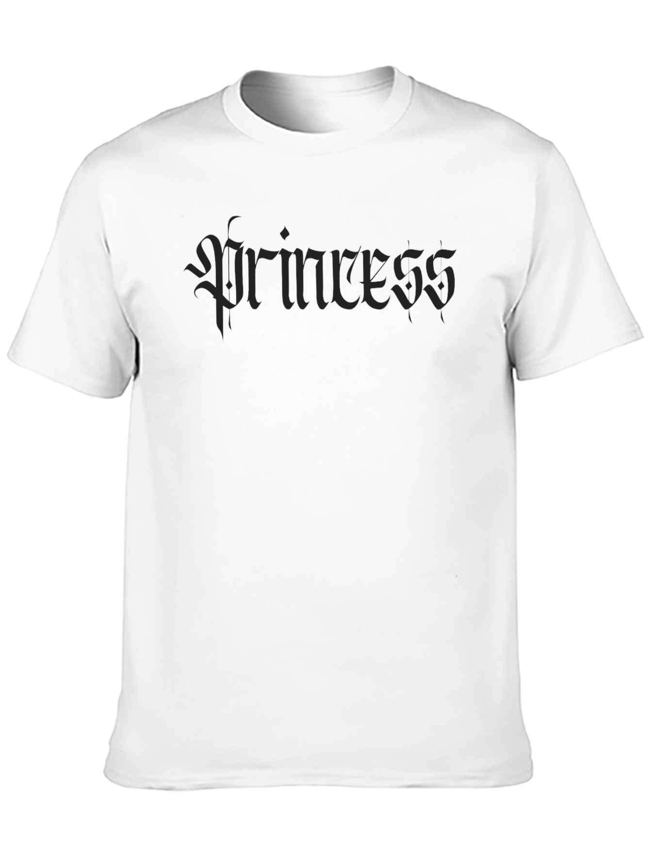 Black Princess Graphic Black T-Shirt view 10
