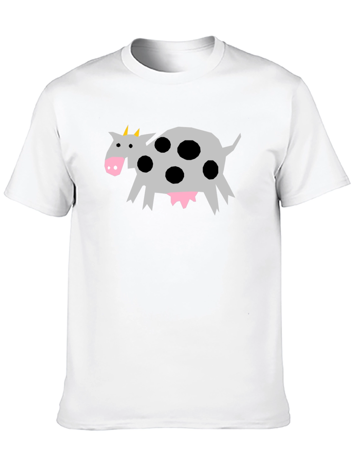 Black Funky Cow Graphic Tee - Quirky Style view 10