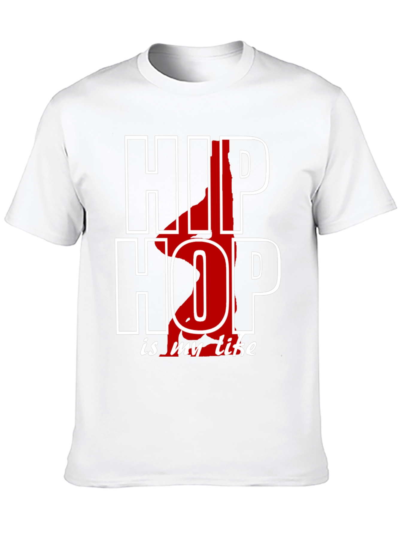 Black Hip Hop Is My Life Black T-Shirt view 10