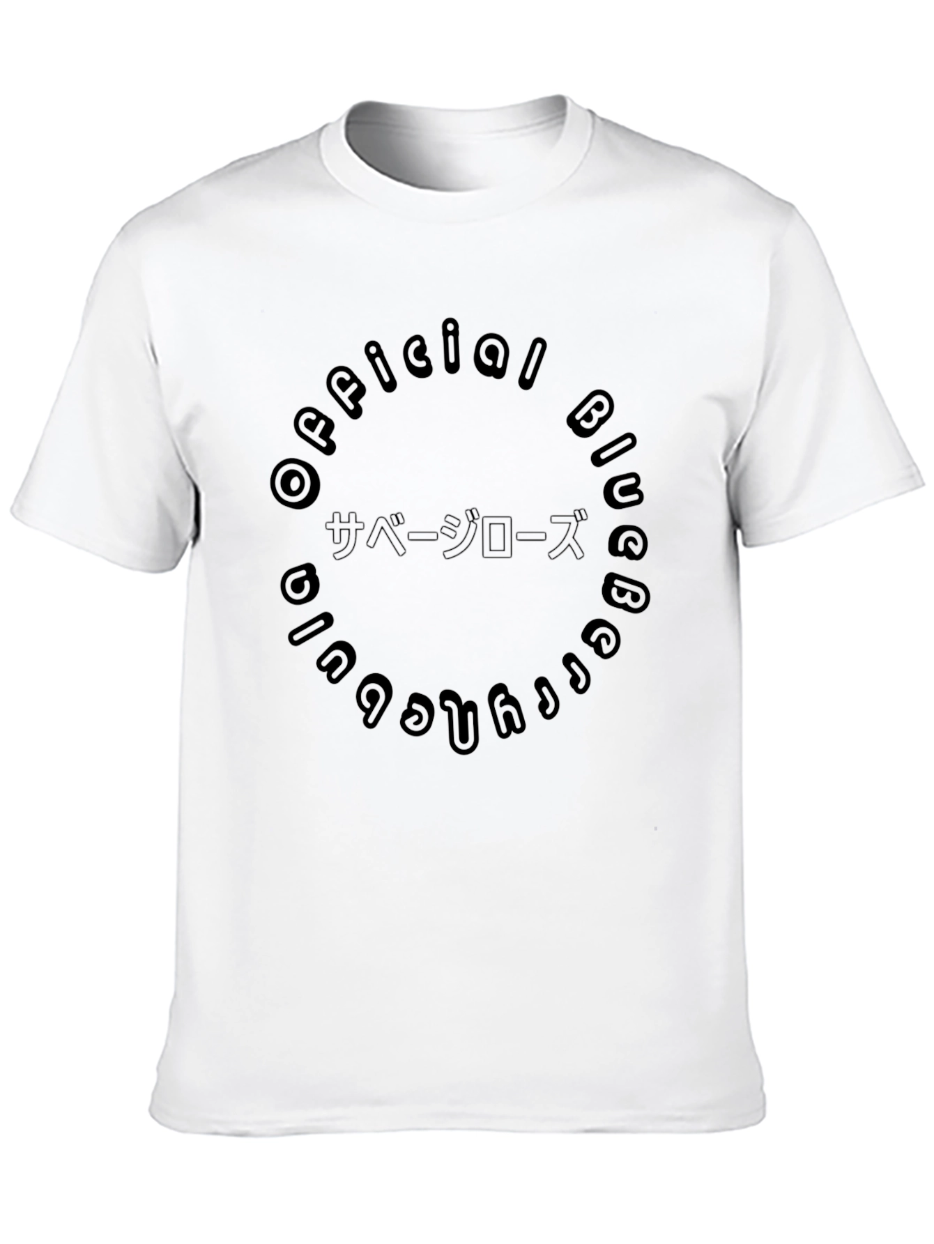 Black Official Blueberry Bulldog Tee - Black view 10