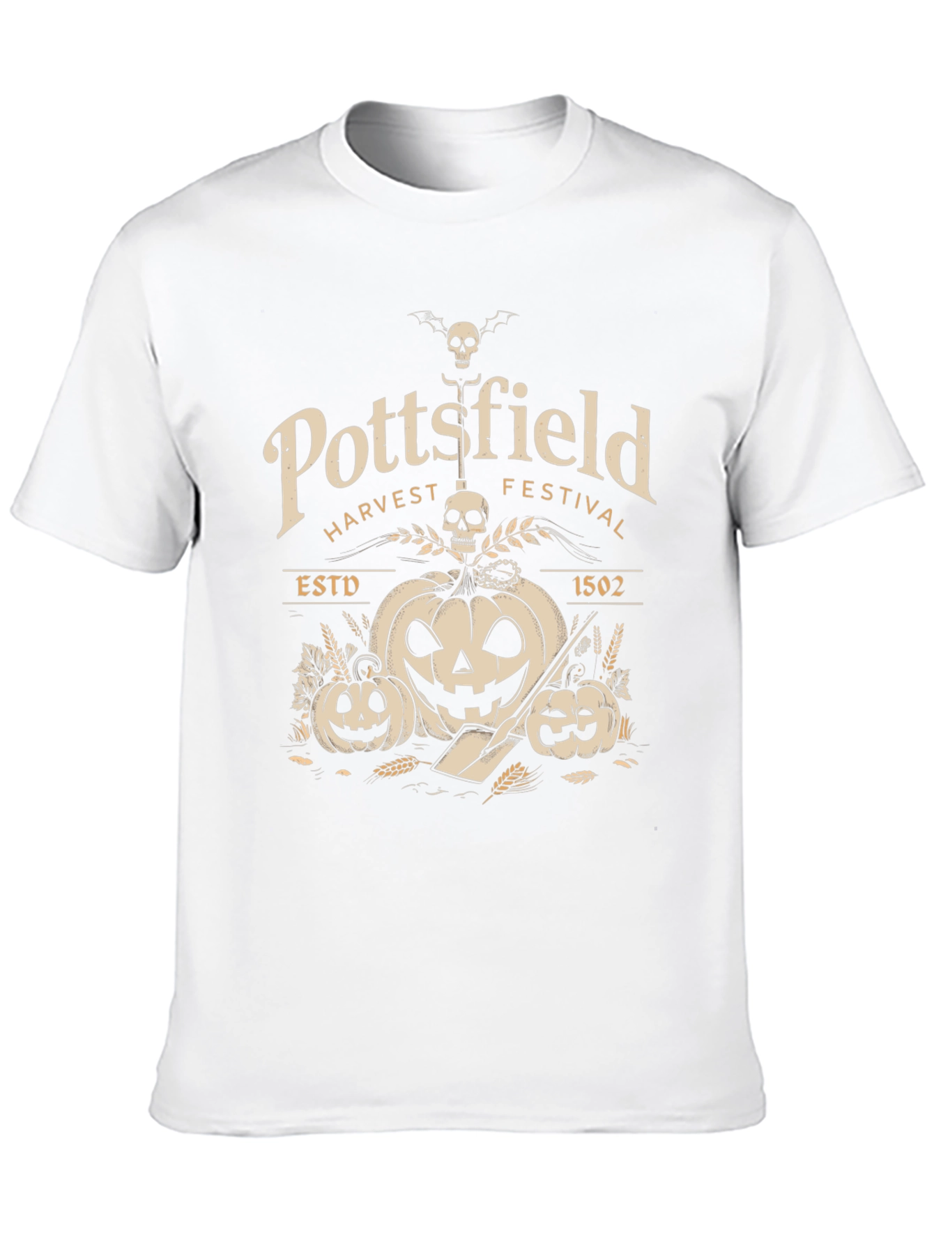 Pottsfield Harvest Festival Graphic Tee - Halloween Shirt - 10