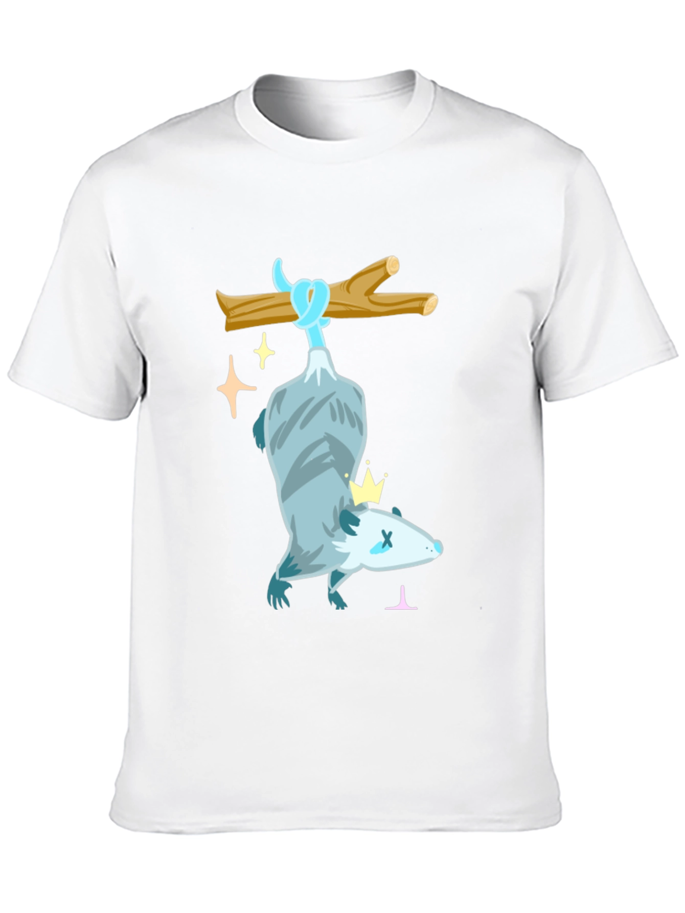 Black Hanging Opossum Tee - Play Dead and Shine! view 10