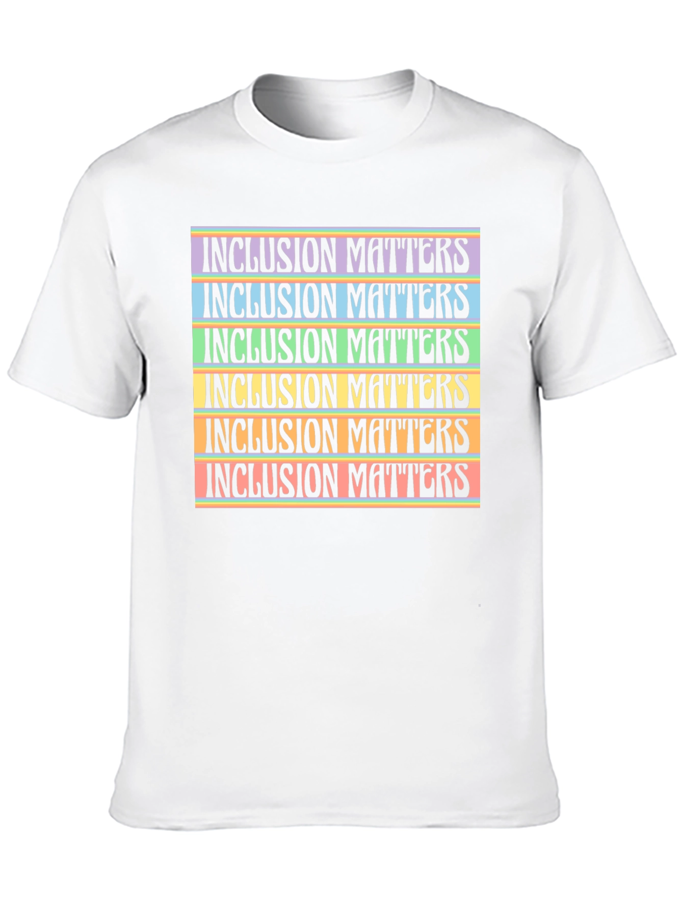 Black Inclusion Matters Graphic T-Shirt - Black view 10