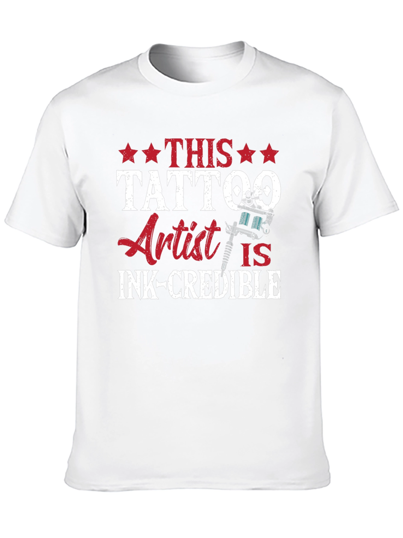 Black Tattoo Artist Ink-credible Graphic T-Shirt view 10