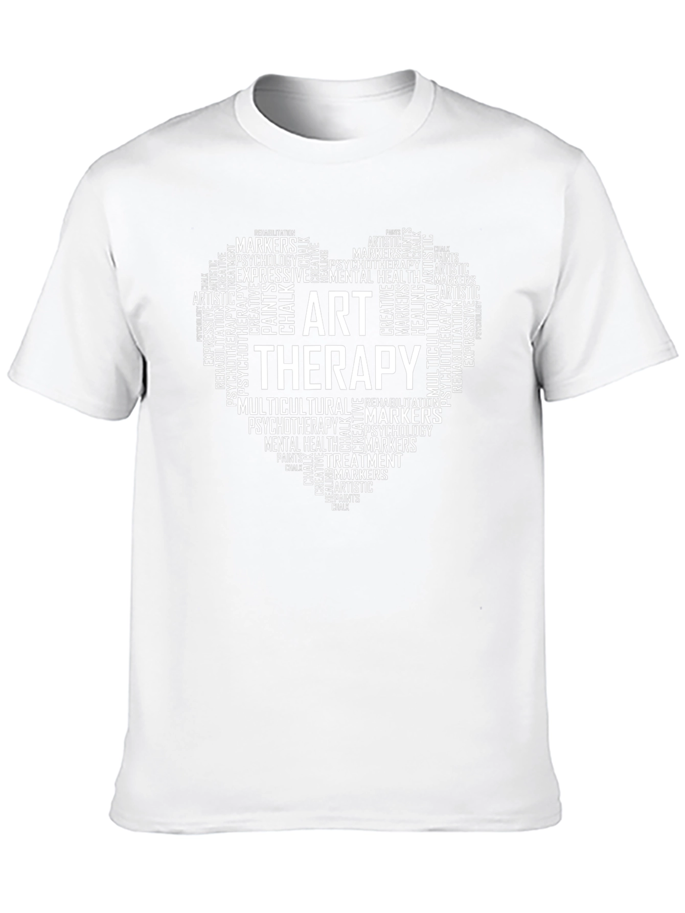 Art Therapy Heart T-Shirt - Express Yourself - 10