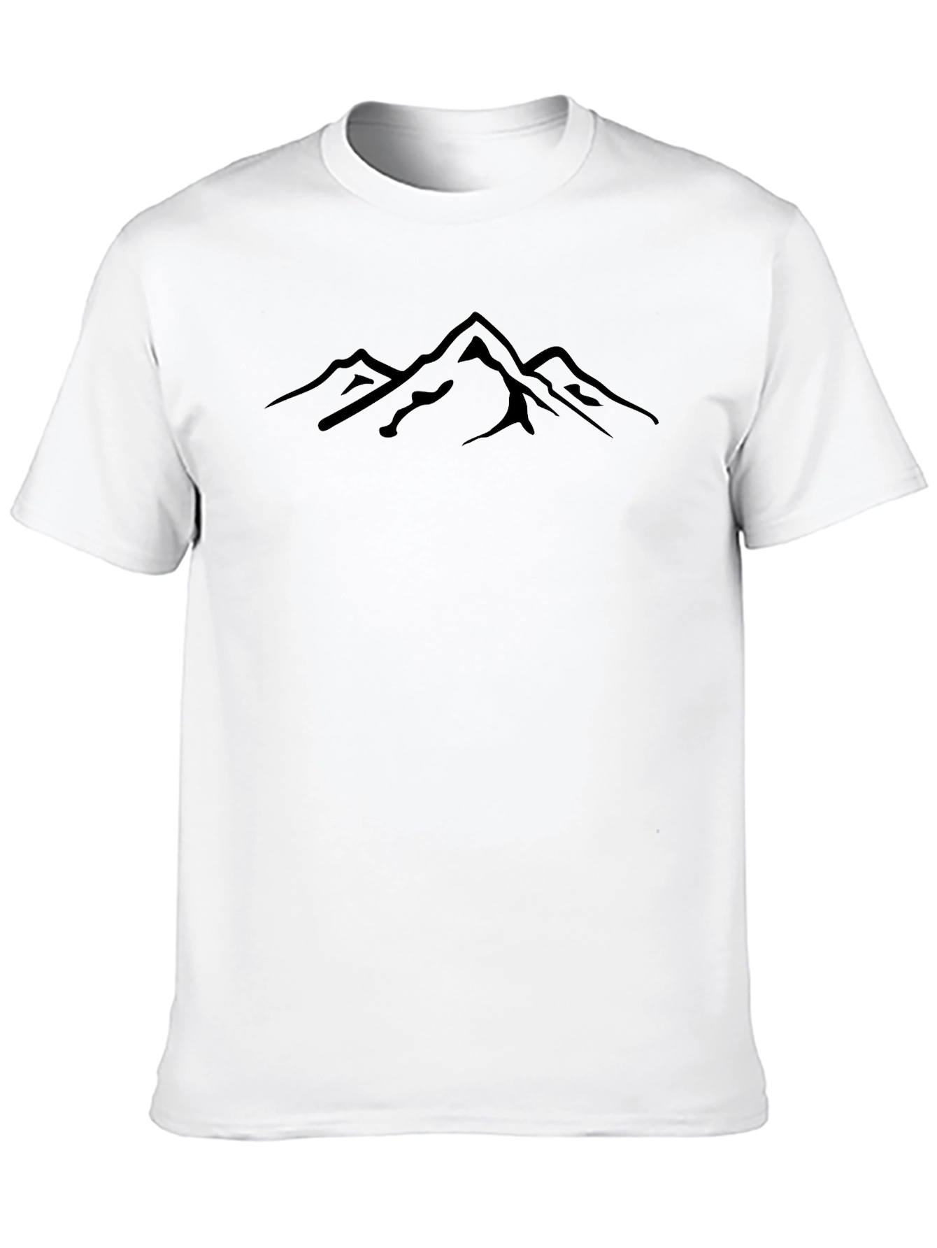 Black Mountain Graphic Black T-Shirt view 10