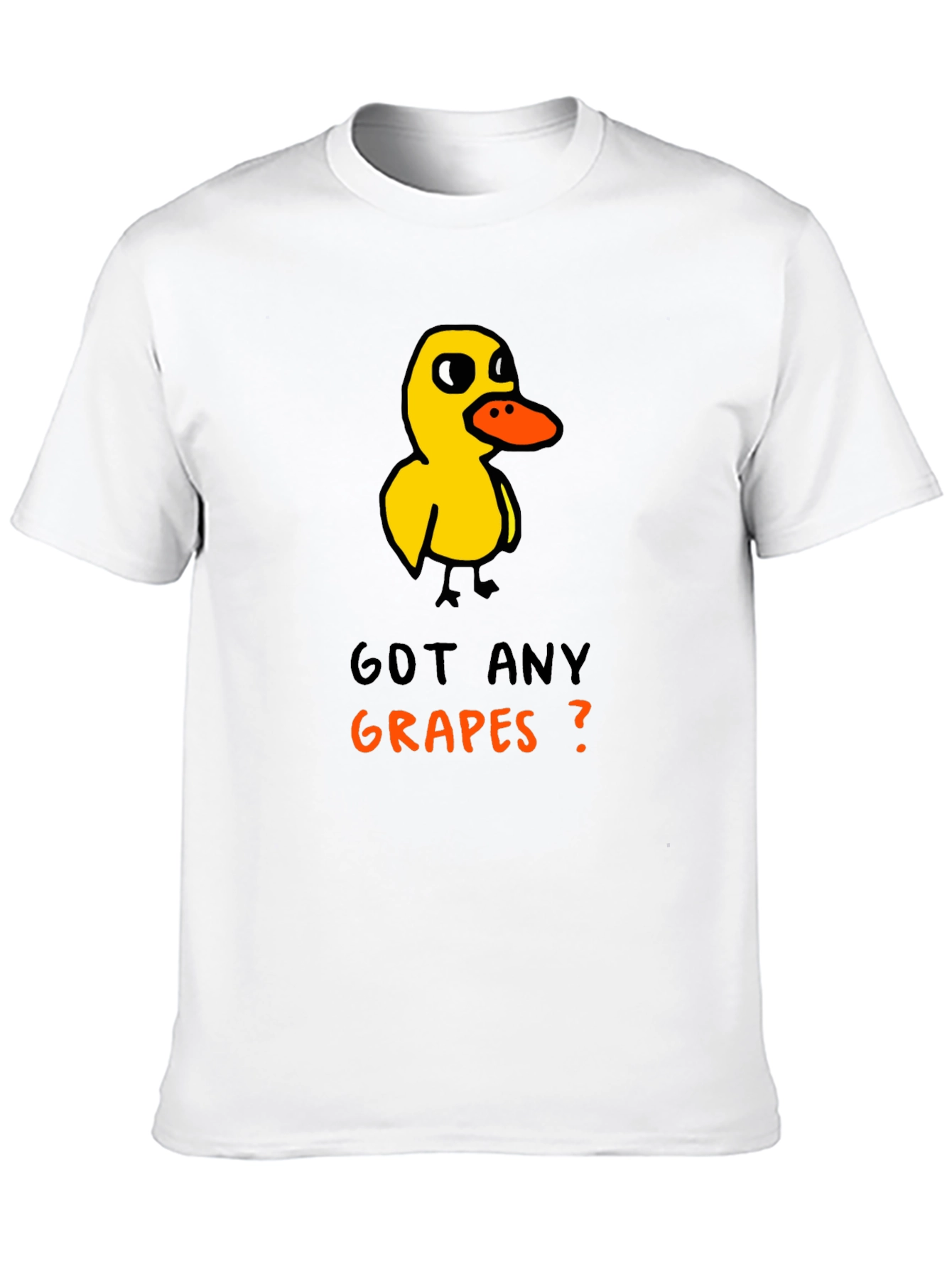 Black Got Any Grapes Duck T-Shirt view 10