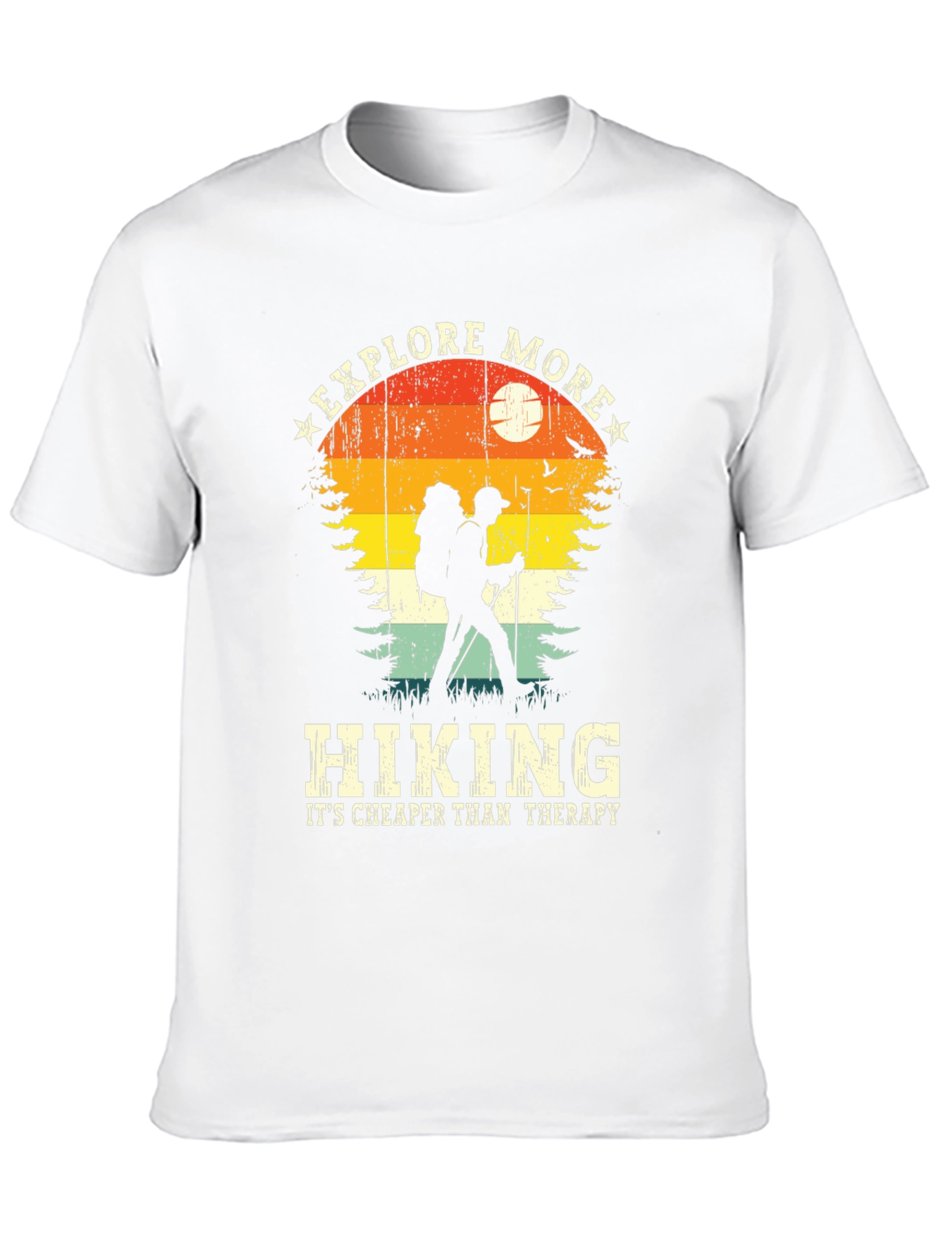 Black Explore More Hiking T-Shirt view 10