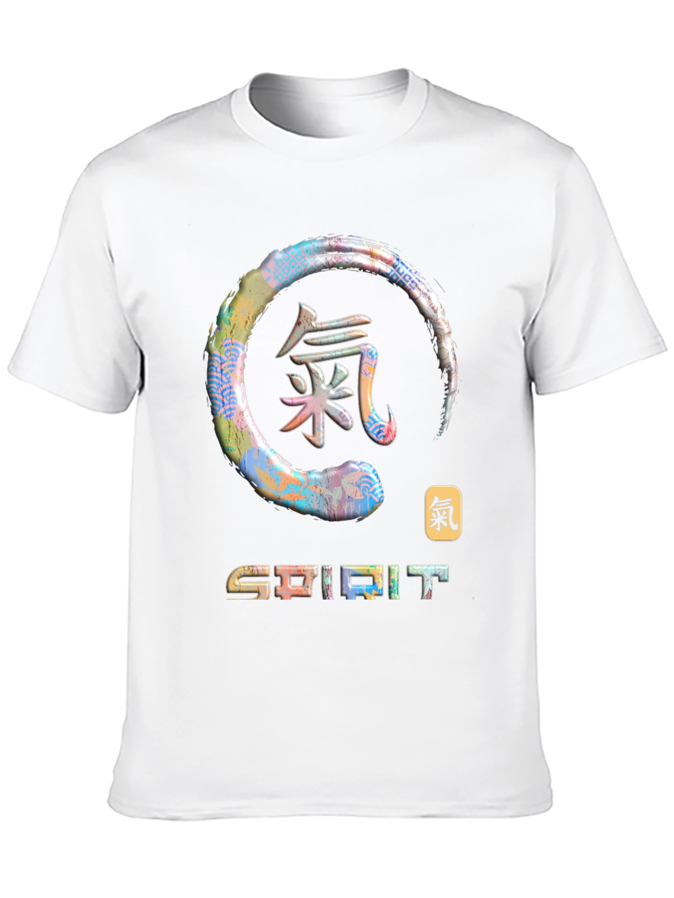 Black Zen Spirit Graphic T-Shirt view 10