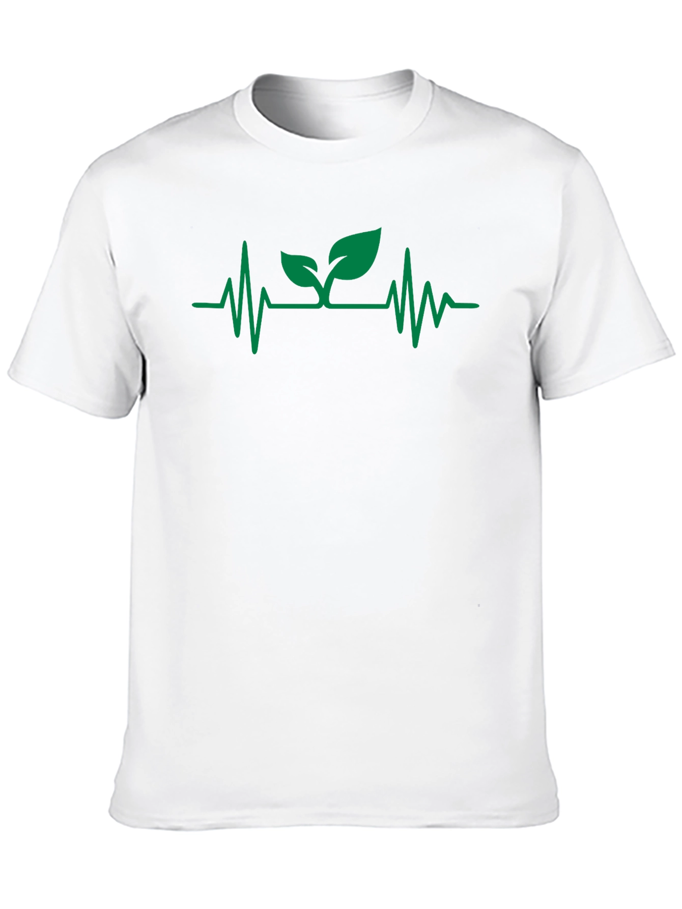 Black Nature's Pulse Black T-Shirt view 10