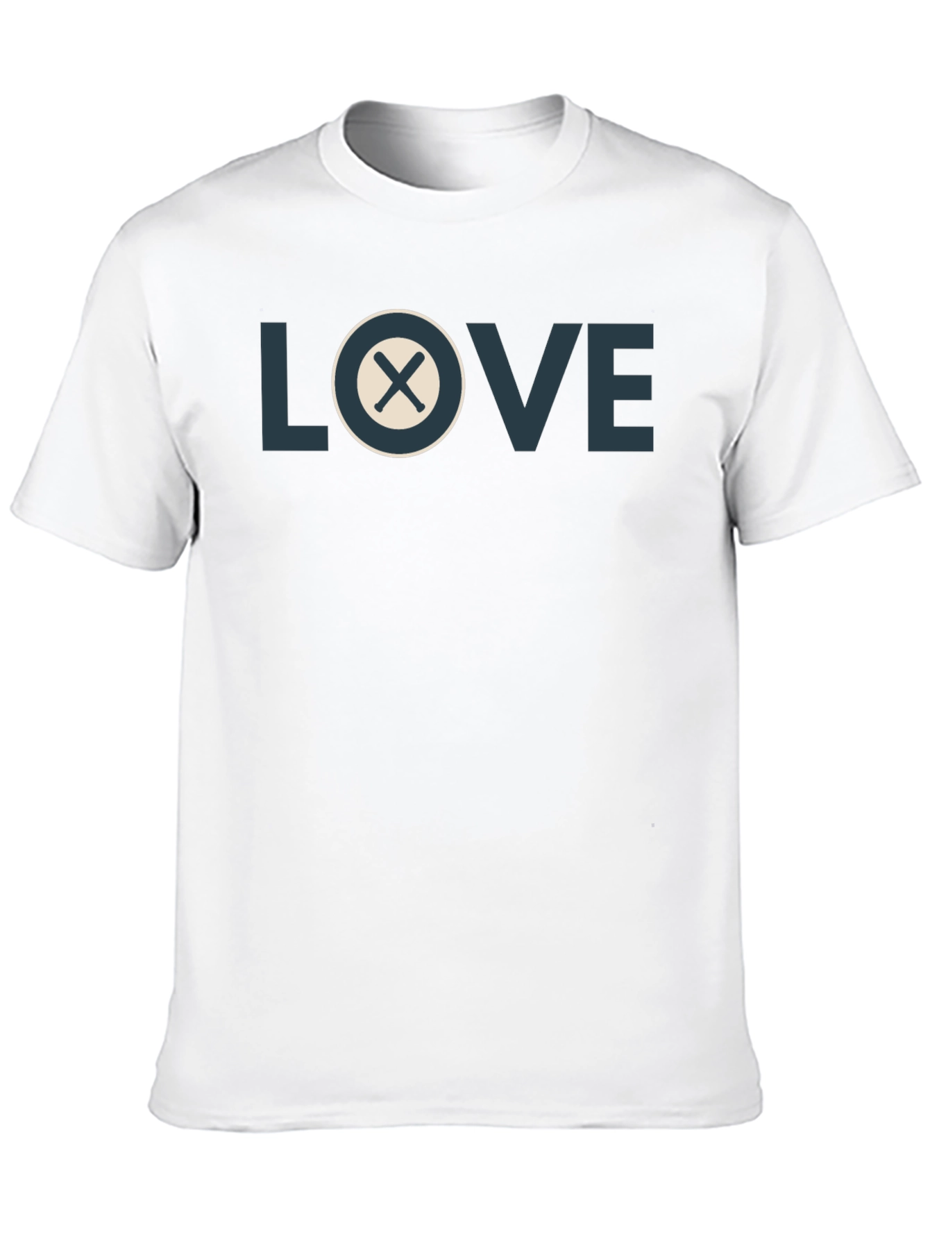 Black LOVE X Symbol Graphic T-Shirt view 10