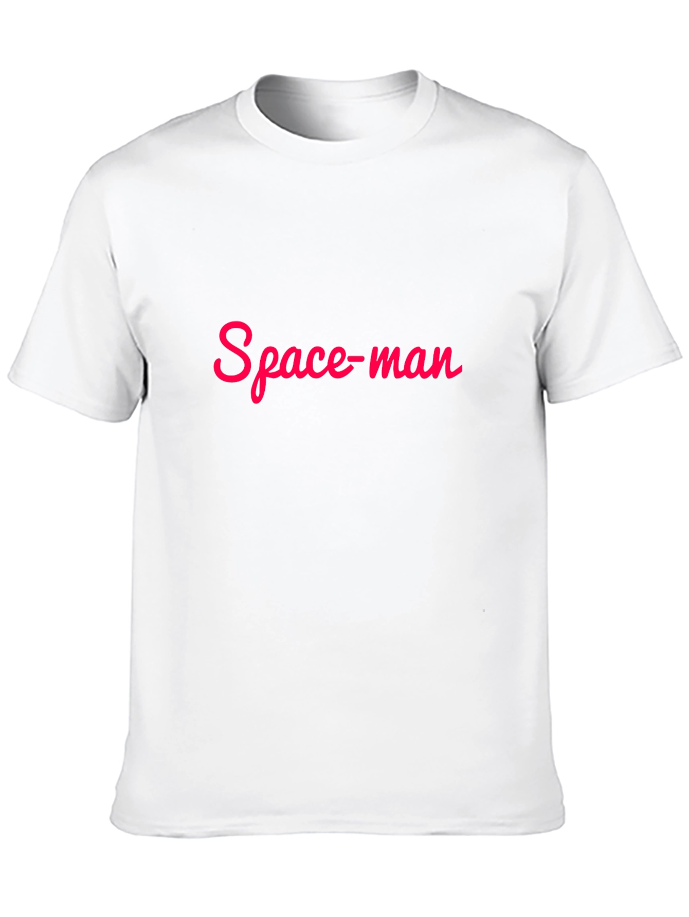 Black Space-man Graphic Tee - Black Crew Neck T-Shirt view 10