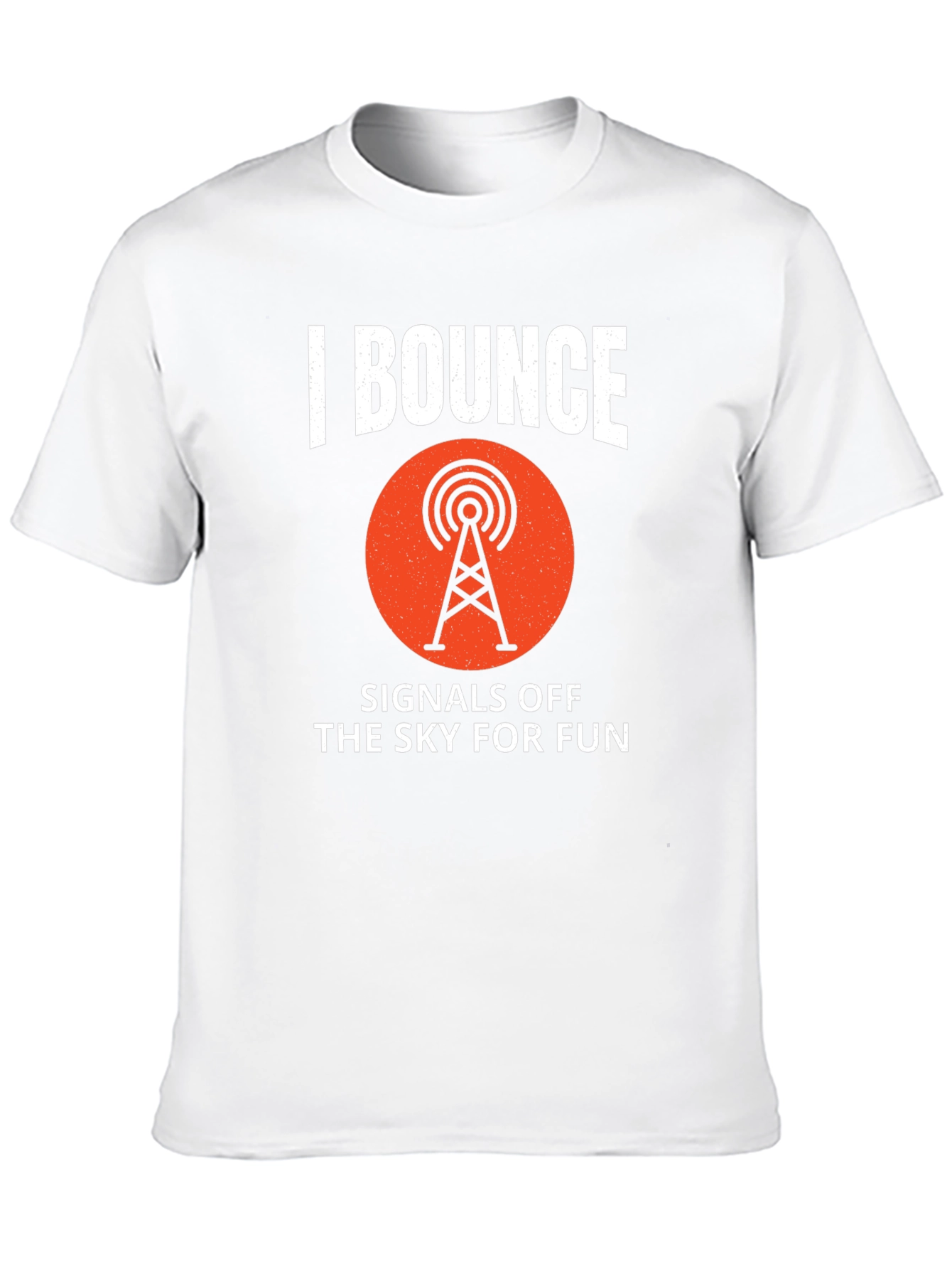 Black Bounce Signals T-Shirt - Amateur Radio Ham Operator Tee view 10