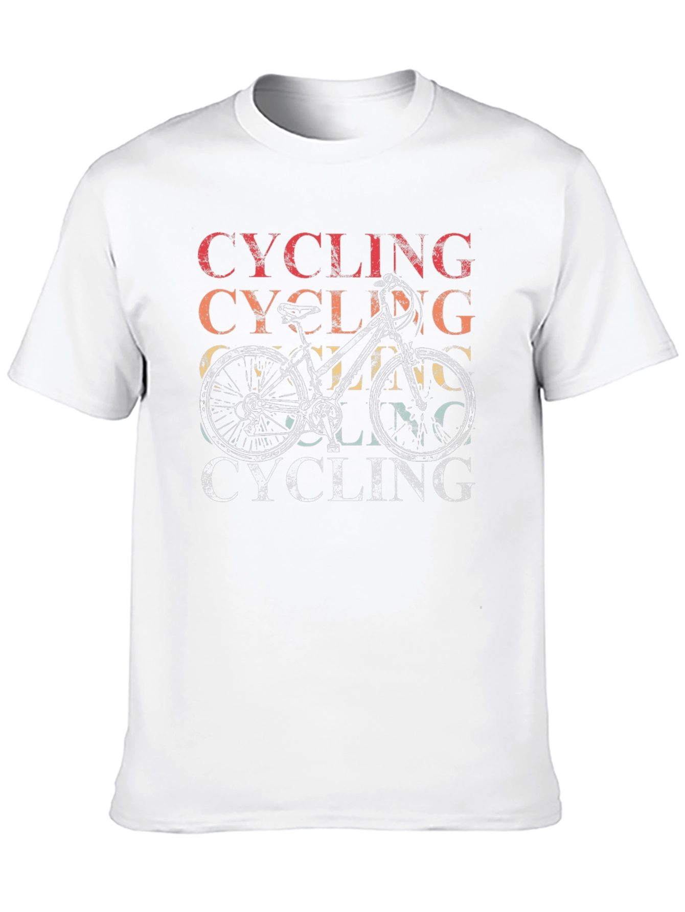 Black Retro Cycling T-Shirt view 10