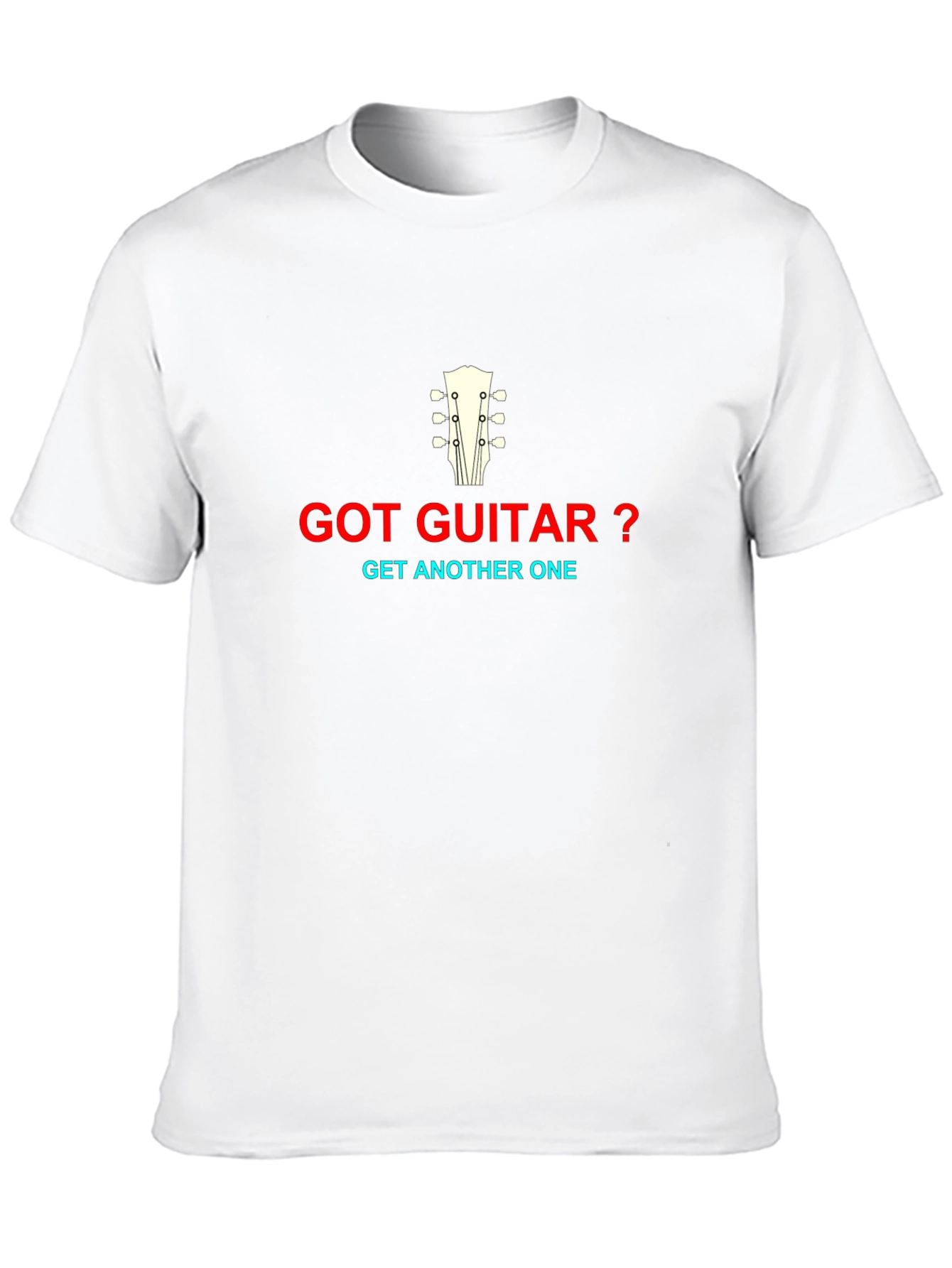 Black Got Guitar? Graphic T-Shirt - Musician's Humor view 10