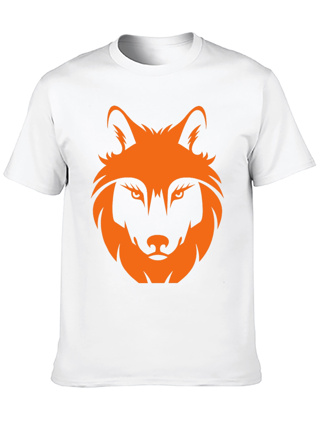 Black Bold Wolf Graphic Tee - Men's Black T-Shirt view 10