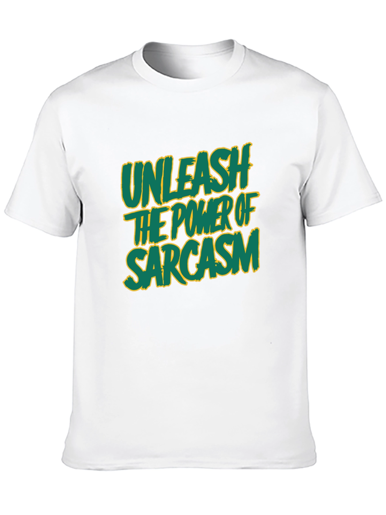 Black Unleash Sarcasm T-Shirt -  Funny Graphic Tee view 10