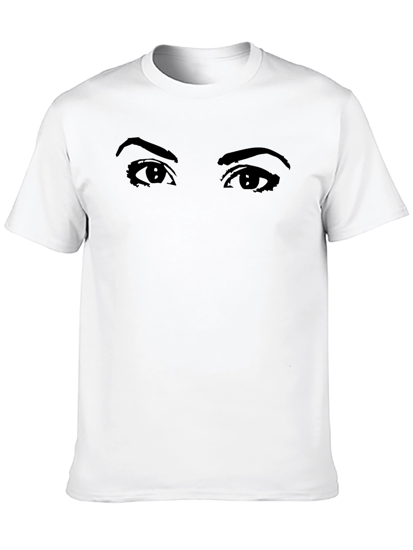 Black Eyes Graphic Black T-Shirt view 10