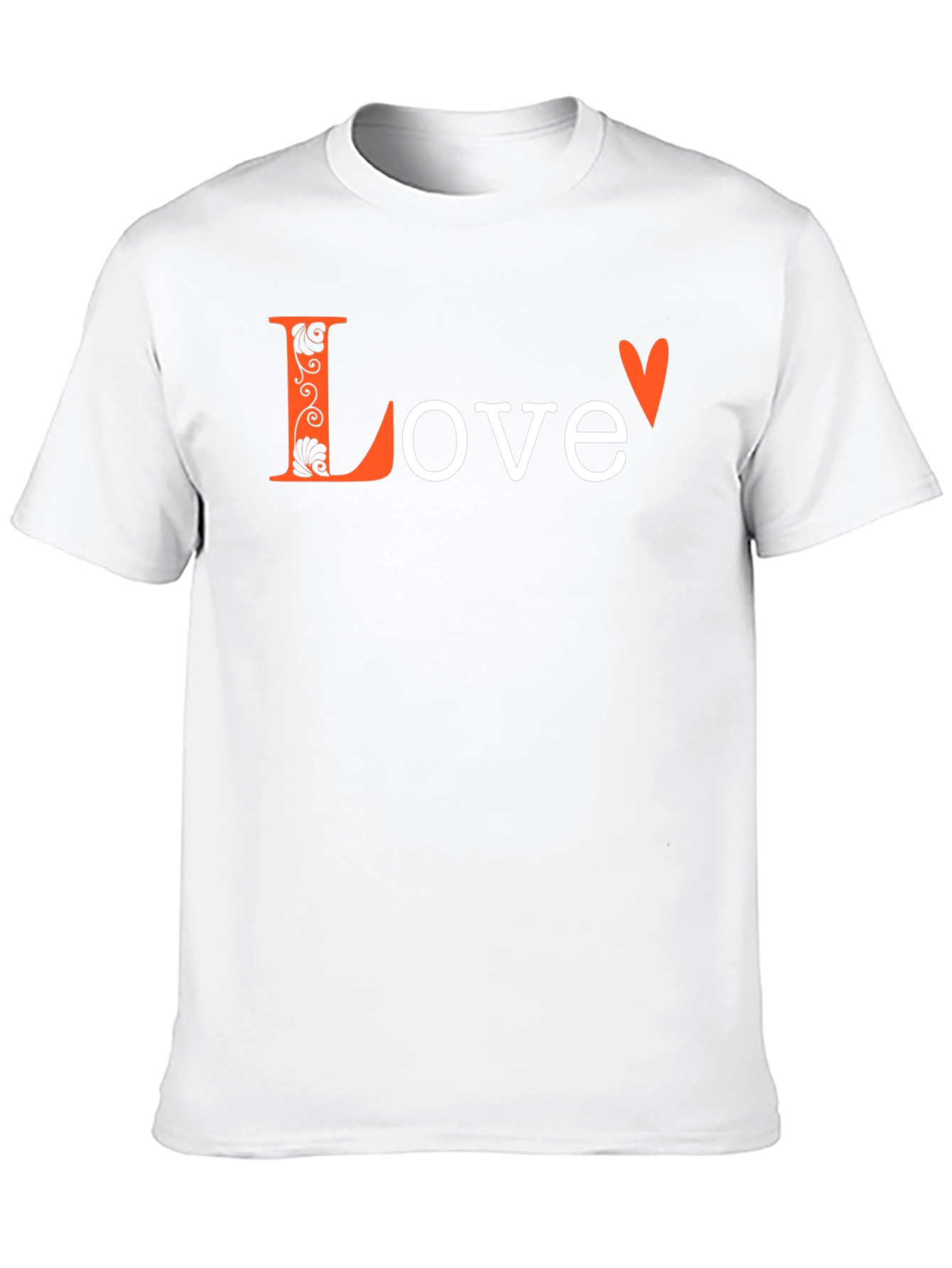 Black Love Graphic Print Black T-Shirt view 10