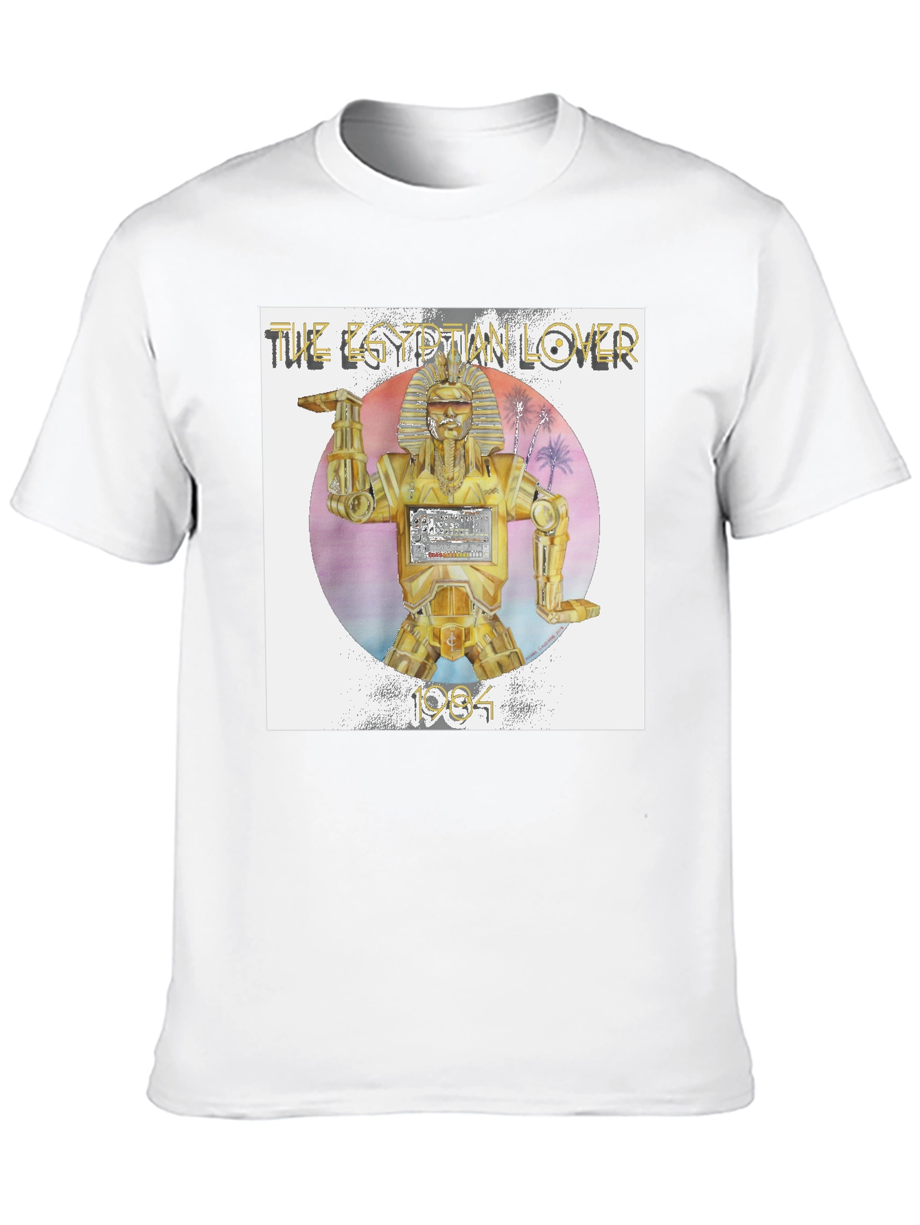 Black Egyptian Lover 1984 T-Shirt view 10
