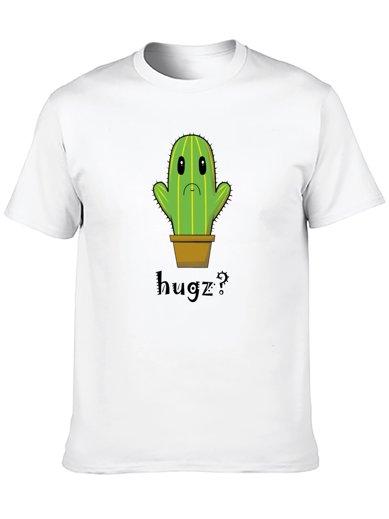 Sad Cactus Hugz? Graphic T-Shirt - 10