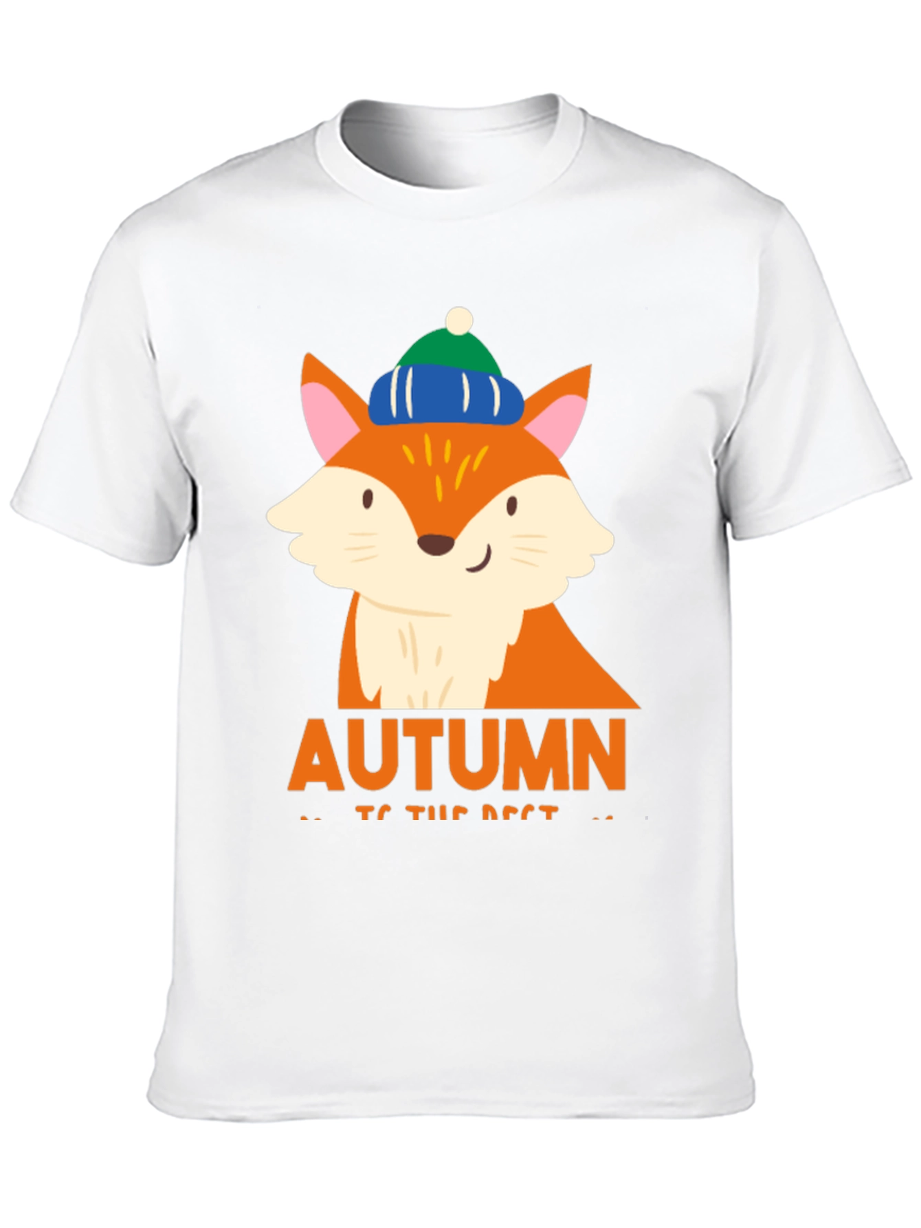 Black Autumn Fox Graphic Tee - Cozy Fall Vibes view 10