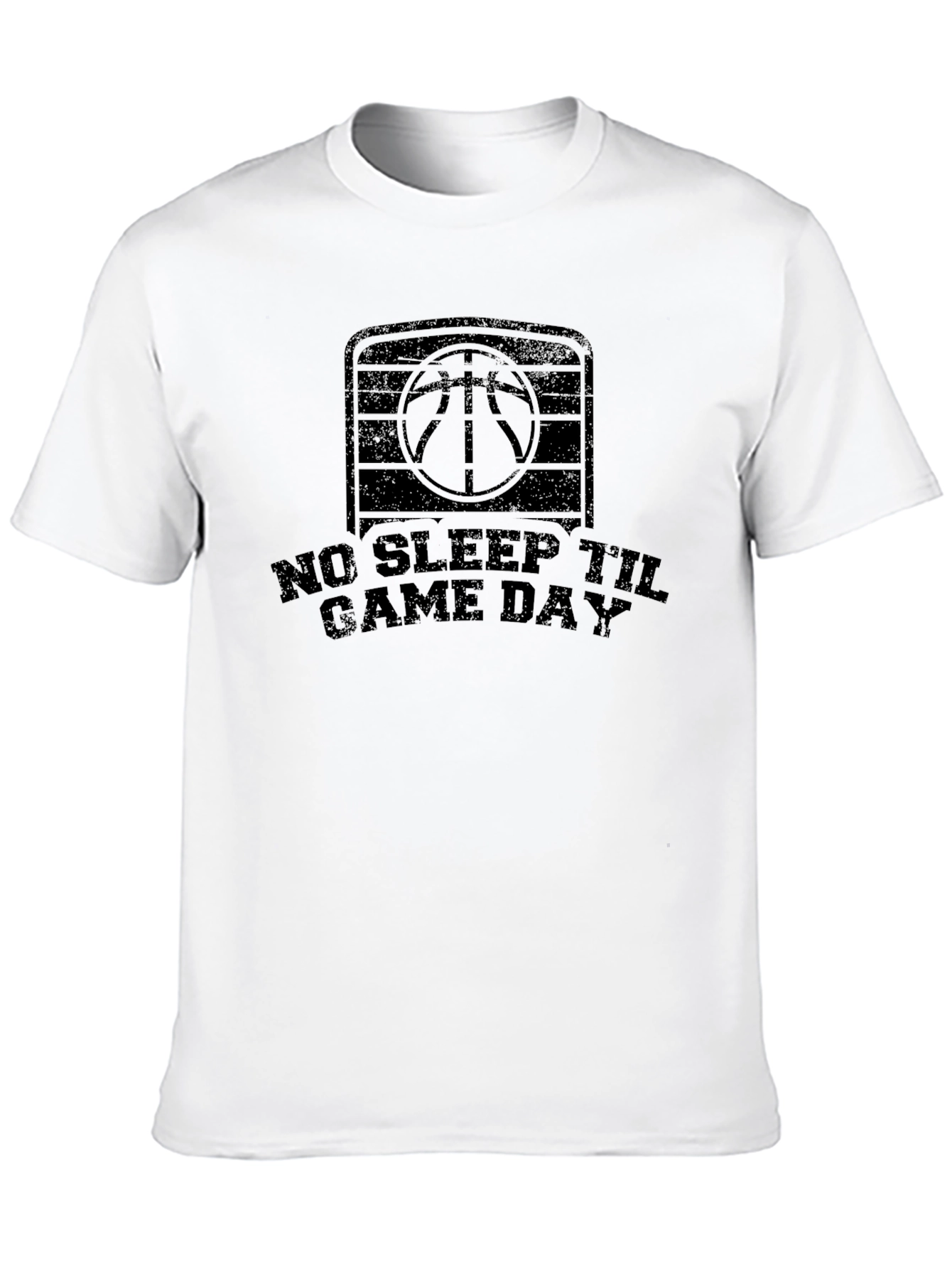 Black No Sleep Til Game Day Black T-Shirt view 10