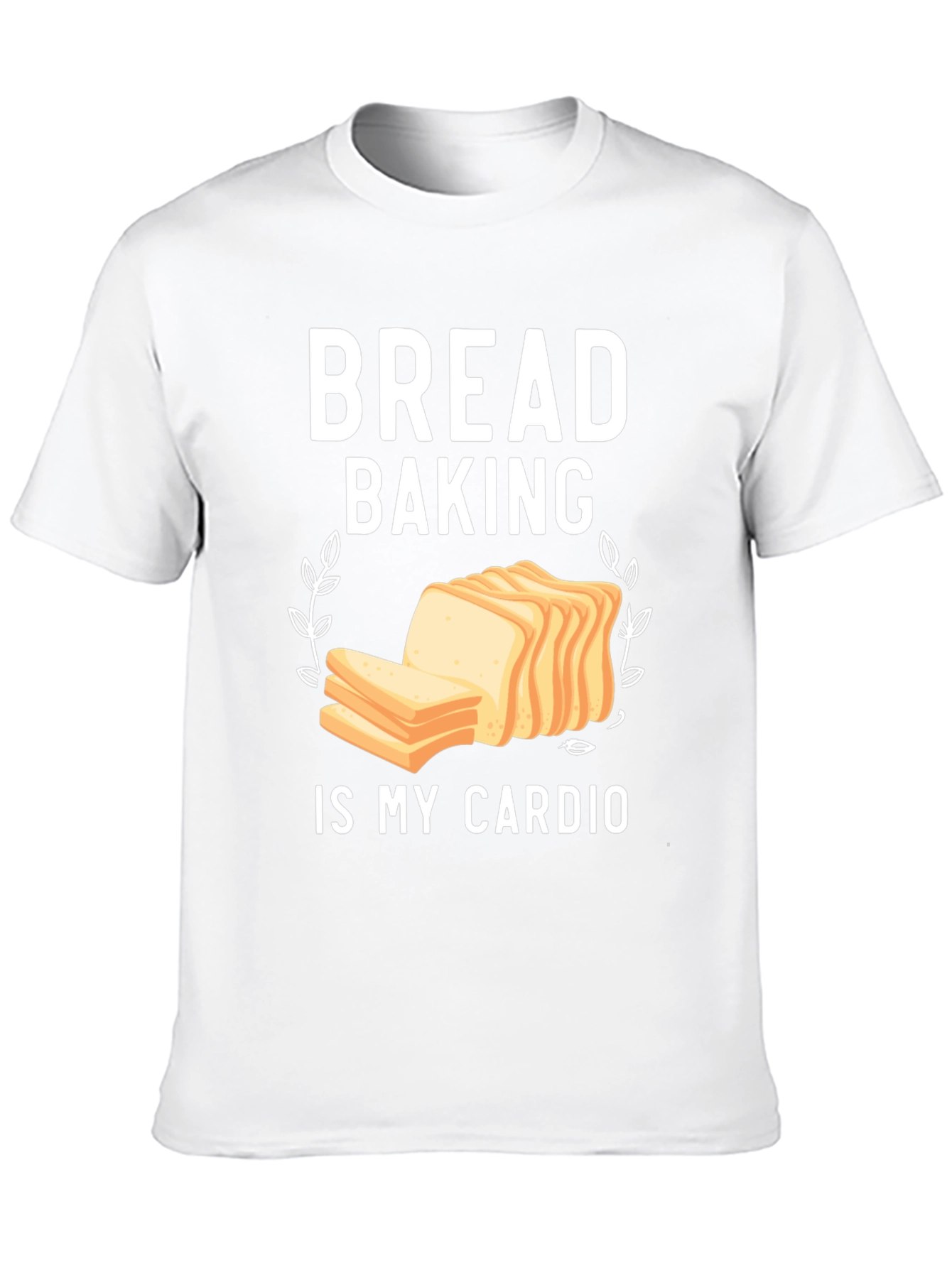Black Bread Baking is My Cardio T-Shirt - Funny Baker Tee view 10