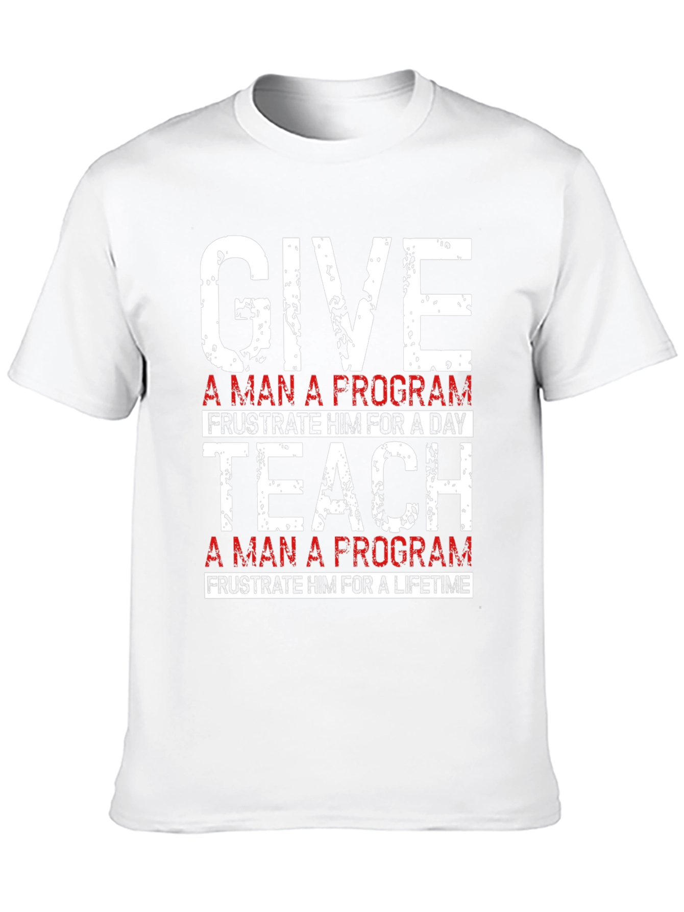 Black Give/Teach a Program T-Shirt view 10