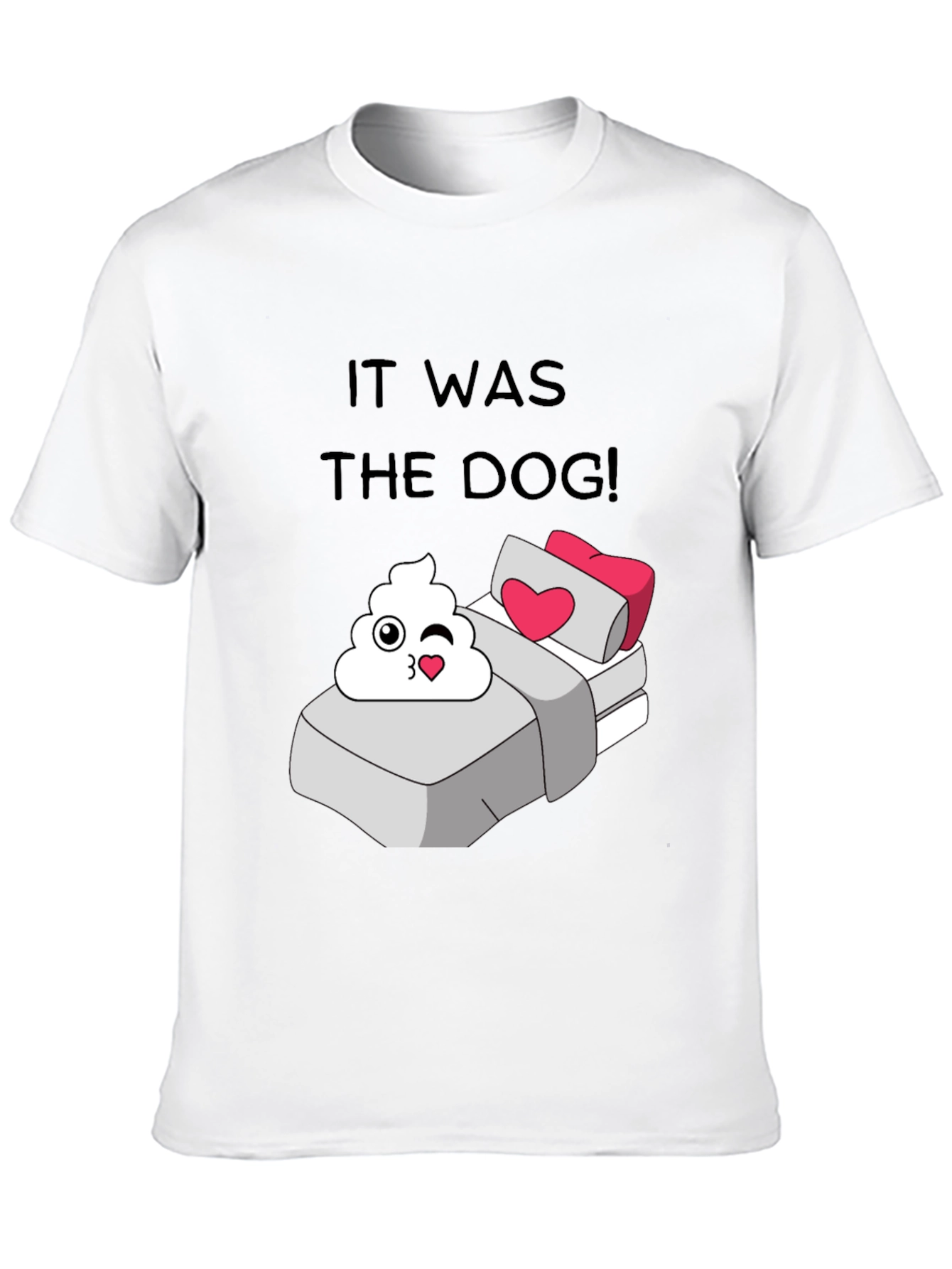 Black It Was The Dog T-Shirt view 10