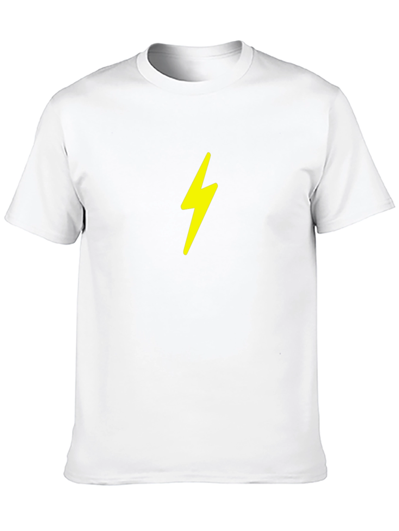 Black Black Tee with Lightning Bolt Graphic view 10