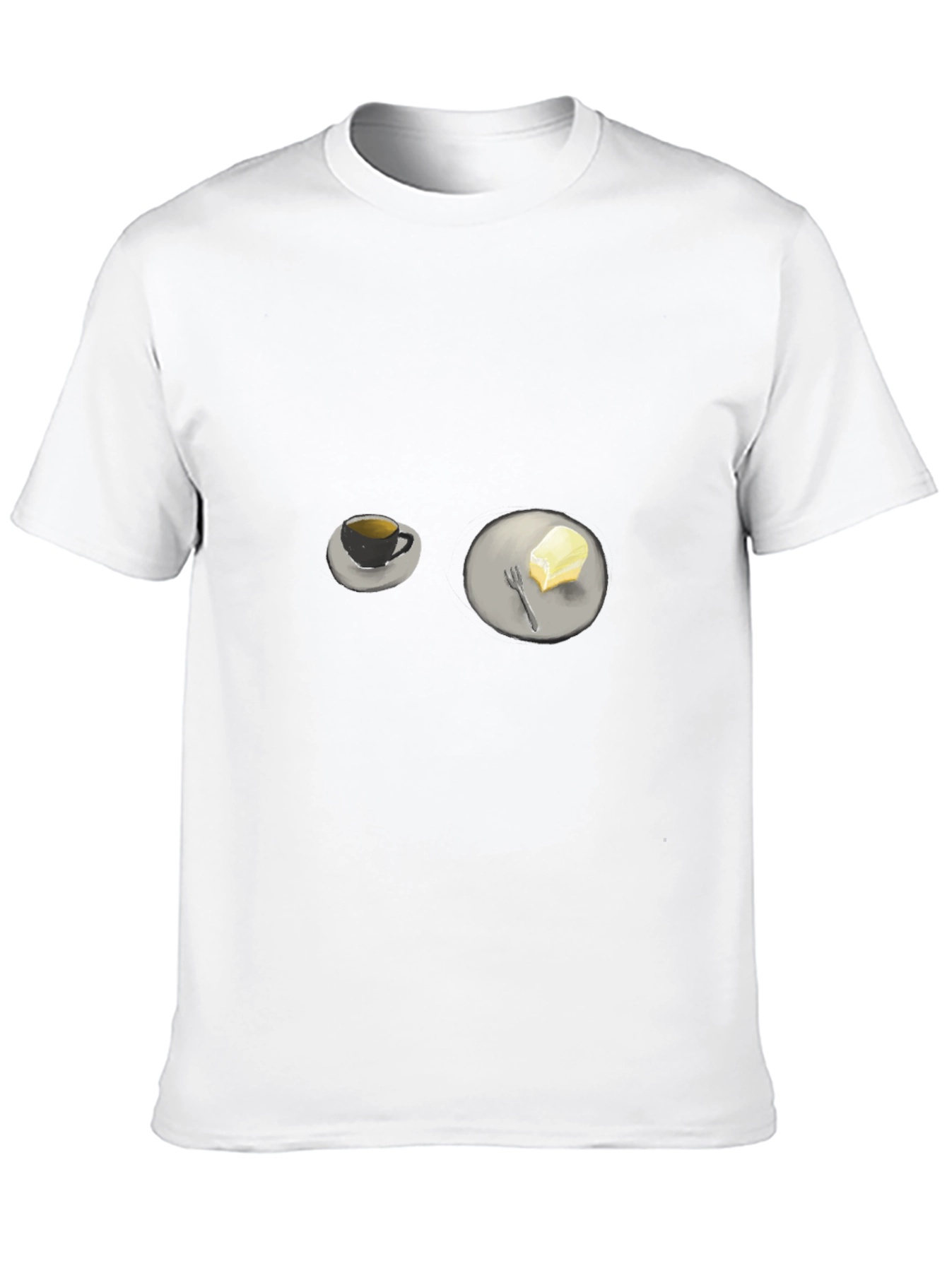 Black Coffee & Cheesecake Graphic Tee view 10