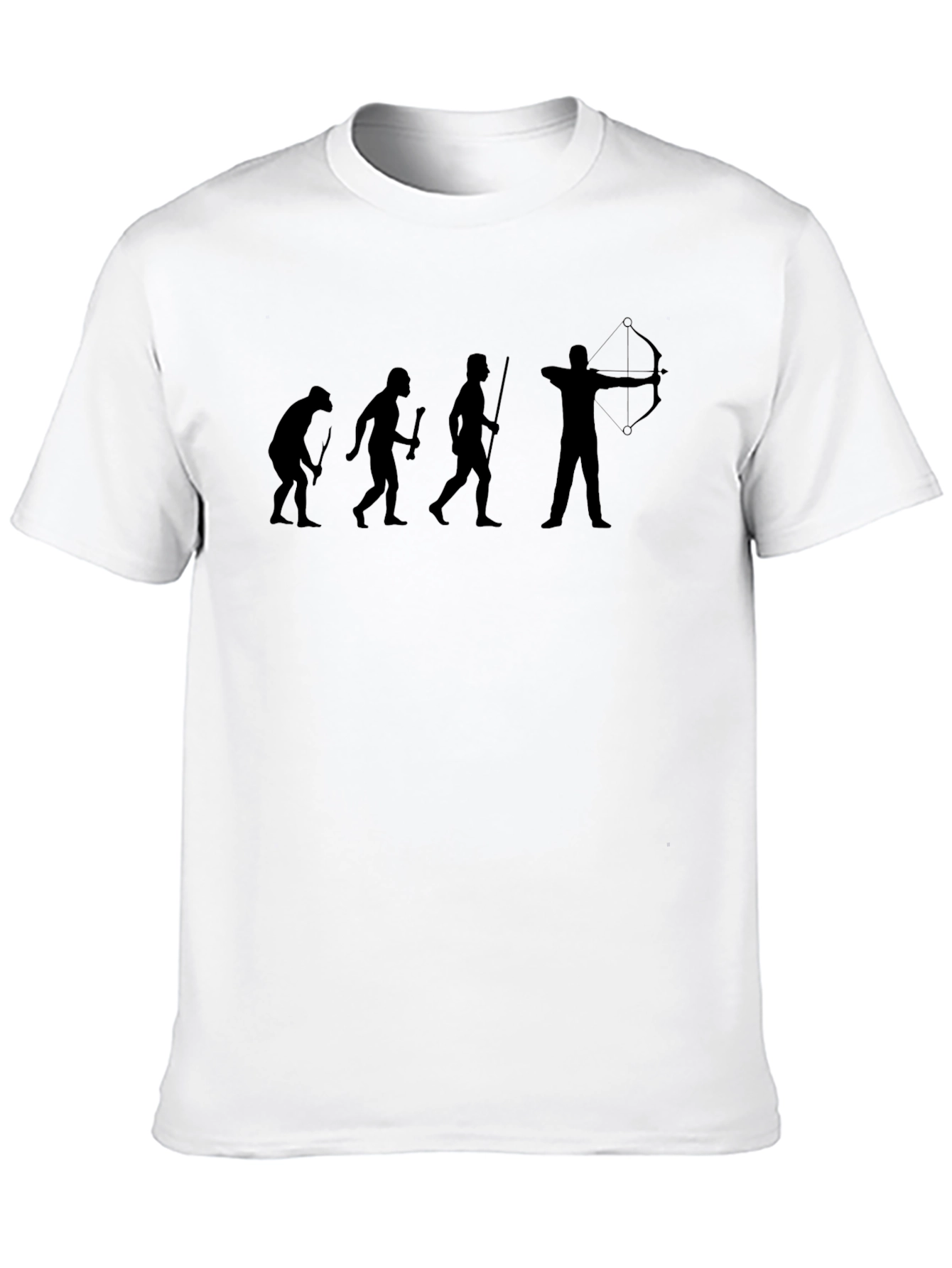 Black Evolution of Archery T-Shirt view 10