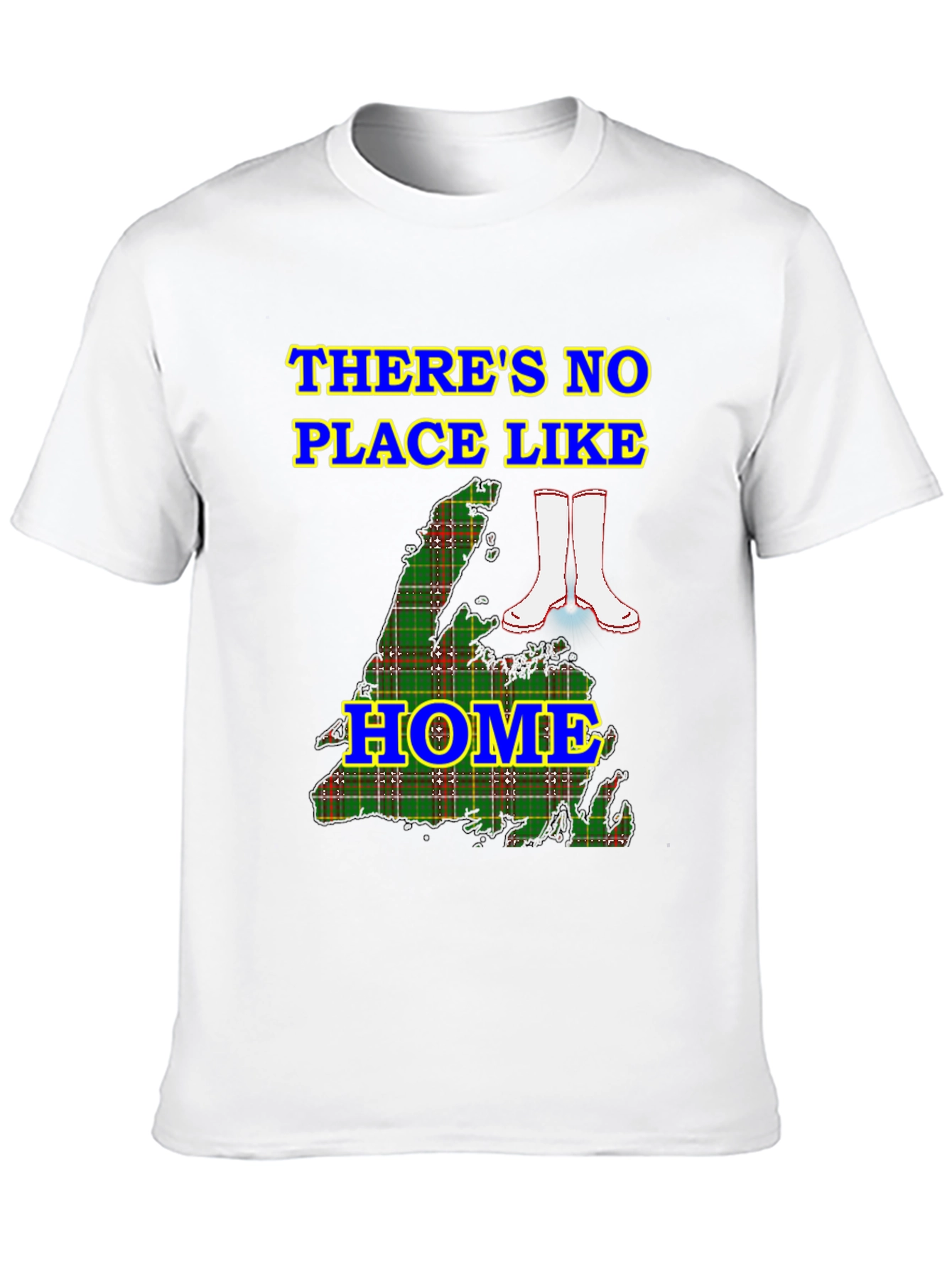 Black There's No Place Like Home T-Shirt view 10