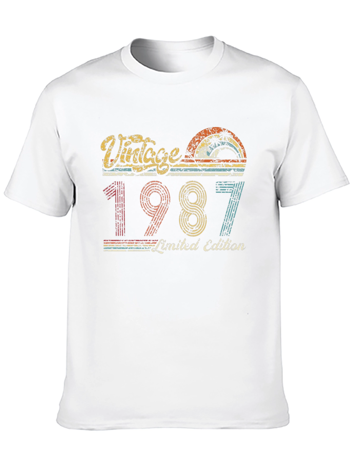 Black Vintage 1987 Limited Edition Graphic T-Shirt view 10